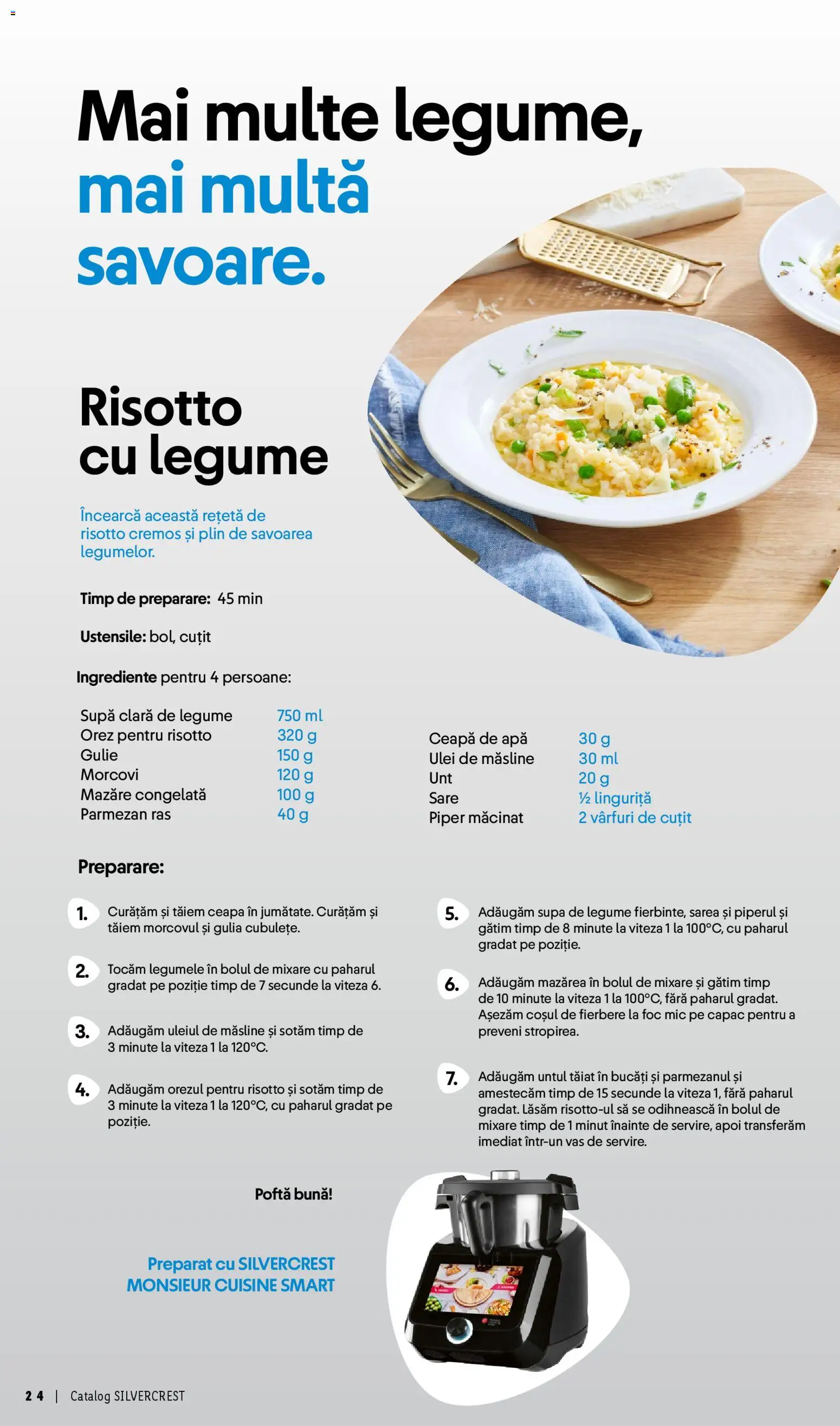 Catalog LIDL 30 Martie - 9 Mai 2026 | Pagina 24 | Produse: Robot de bucătarie, Bucătărie, Piper, Parmezan