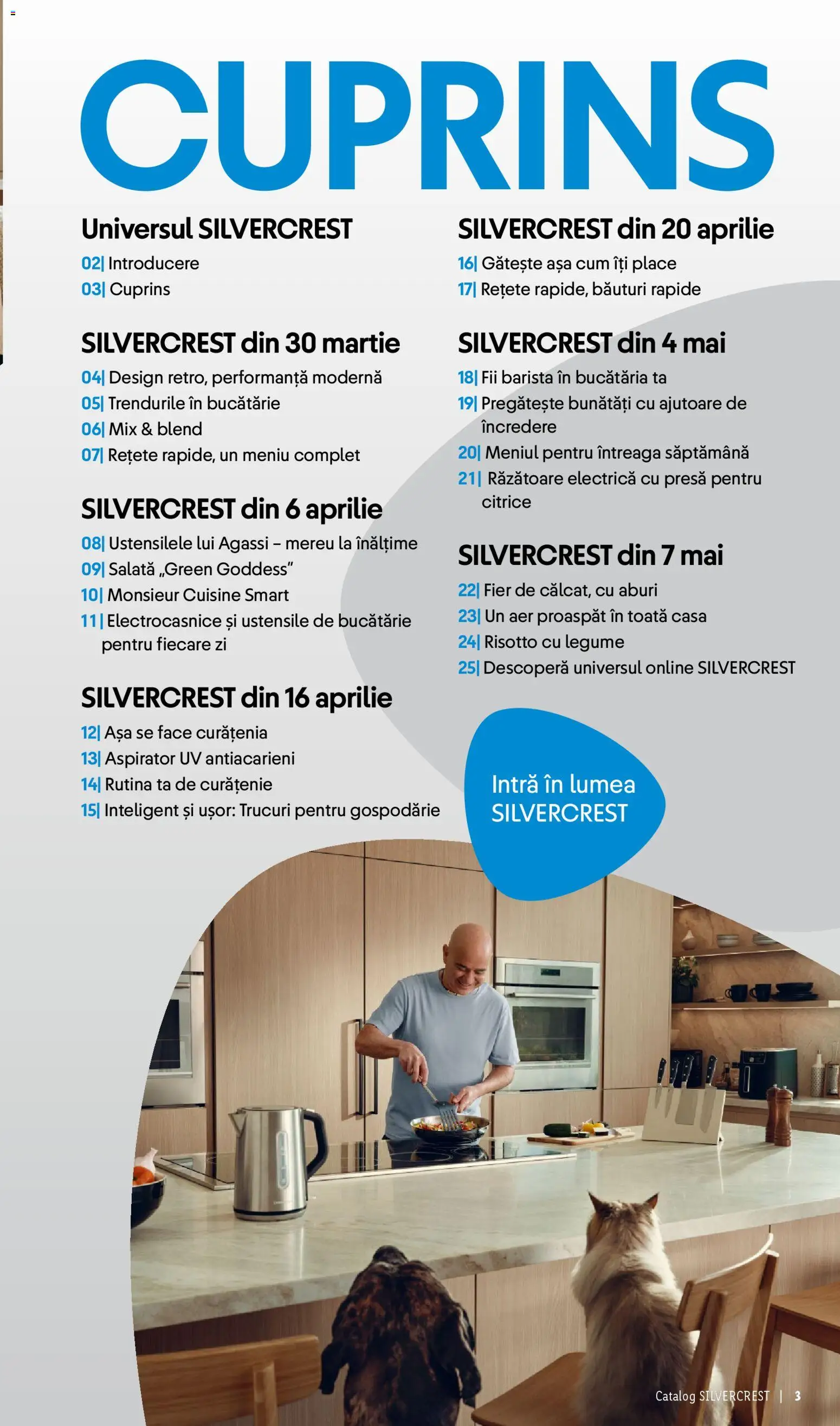 Catalog LIDL 30 Martie - 9 Mai 2026 | Pagina 3 | Produse: Aspirator, Presă, Răzătoare, Legume