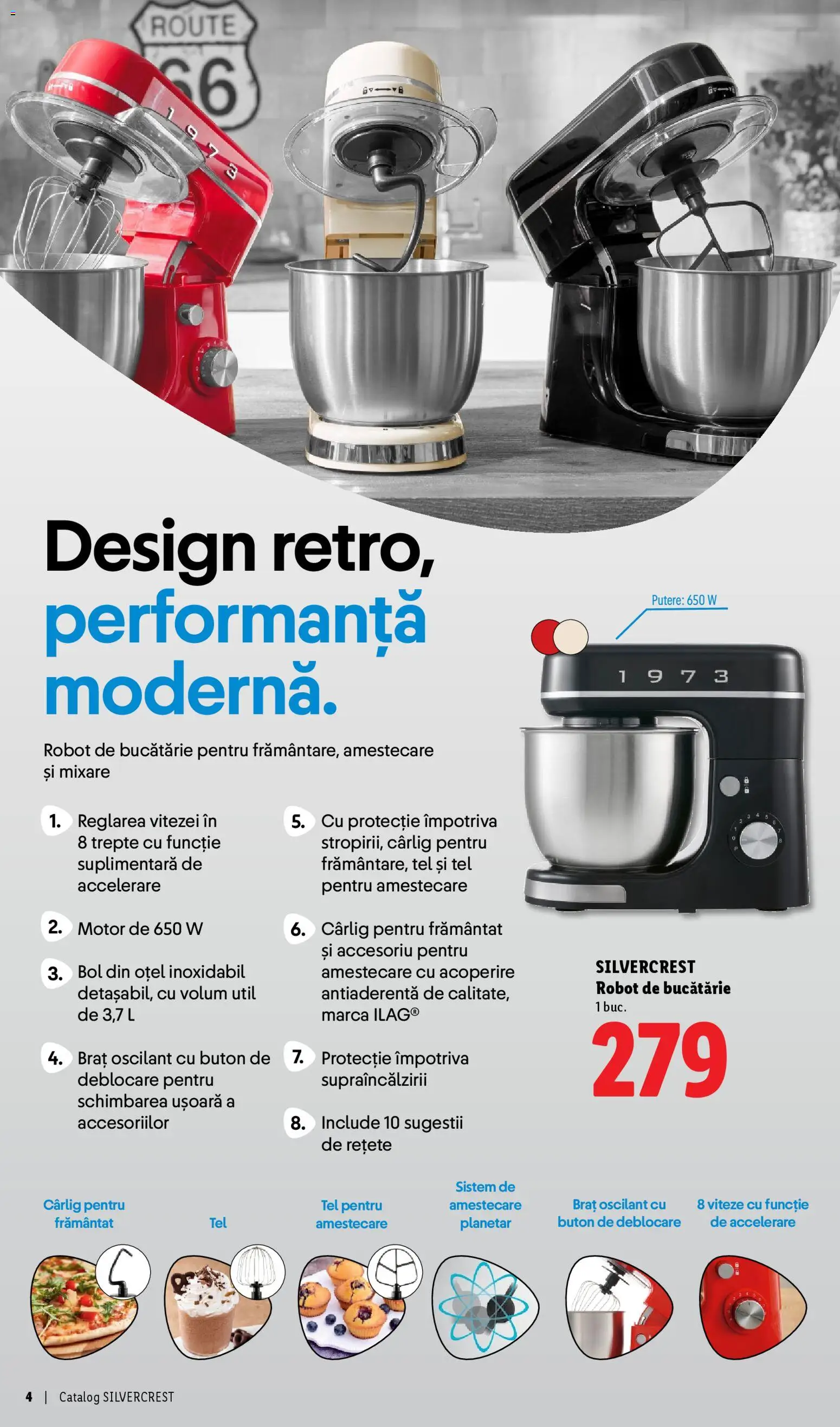 Catalog LIDL 30 Martie - 9 Mai 2026 | Pagina 4 | Produse: Robot de bucătarie, Robot, Bol, Bucătărie