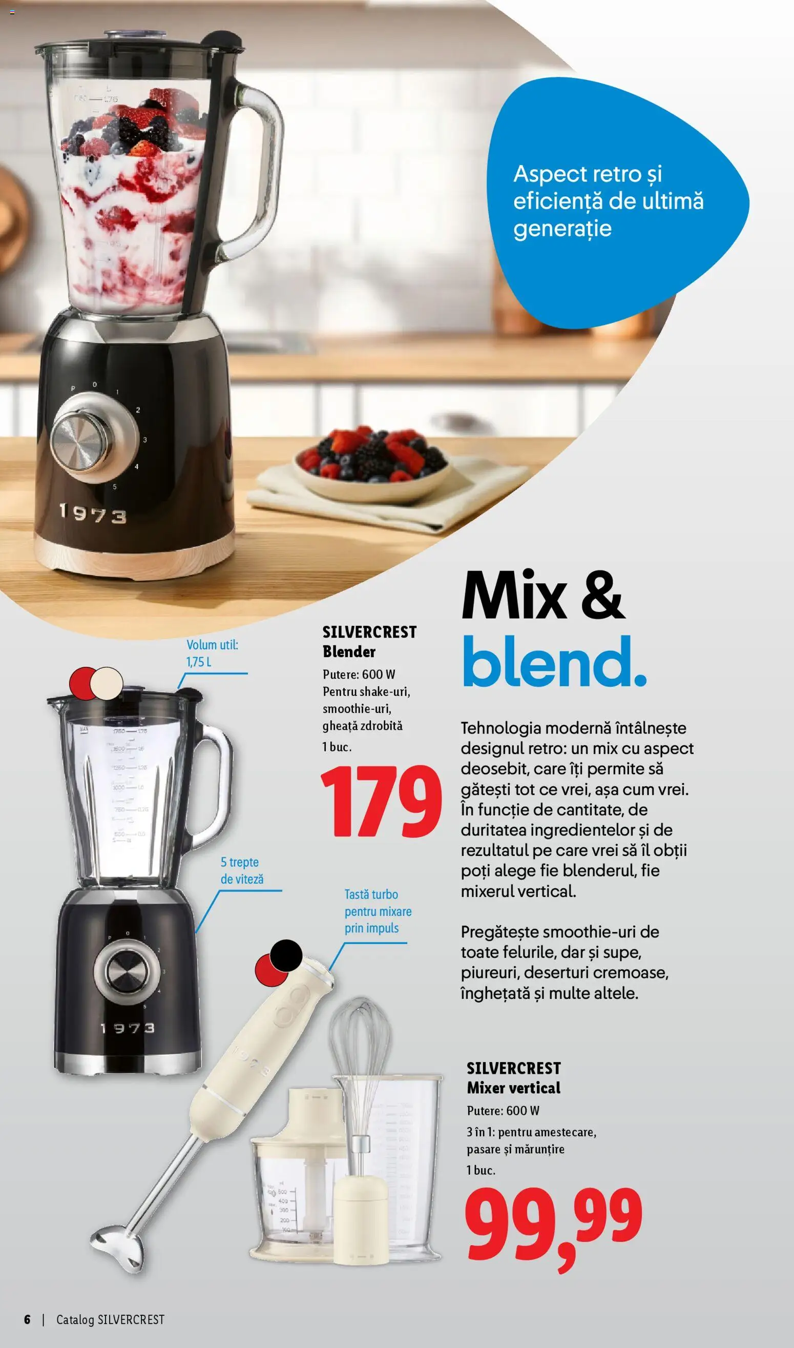 Catalog LIDL 30 Martie - 9 Mai 2026 | Pagina 6 | Produse: Blender, Mixer, Înghețată