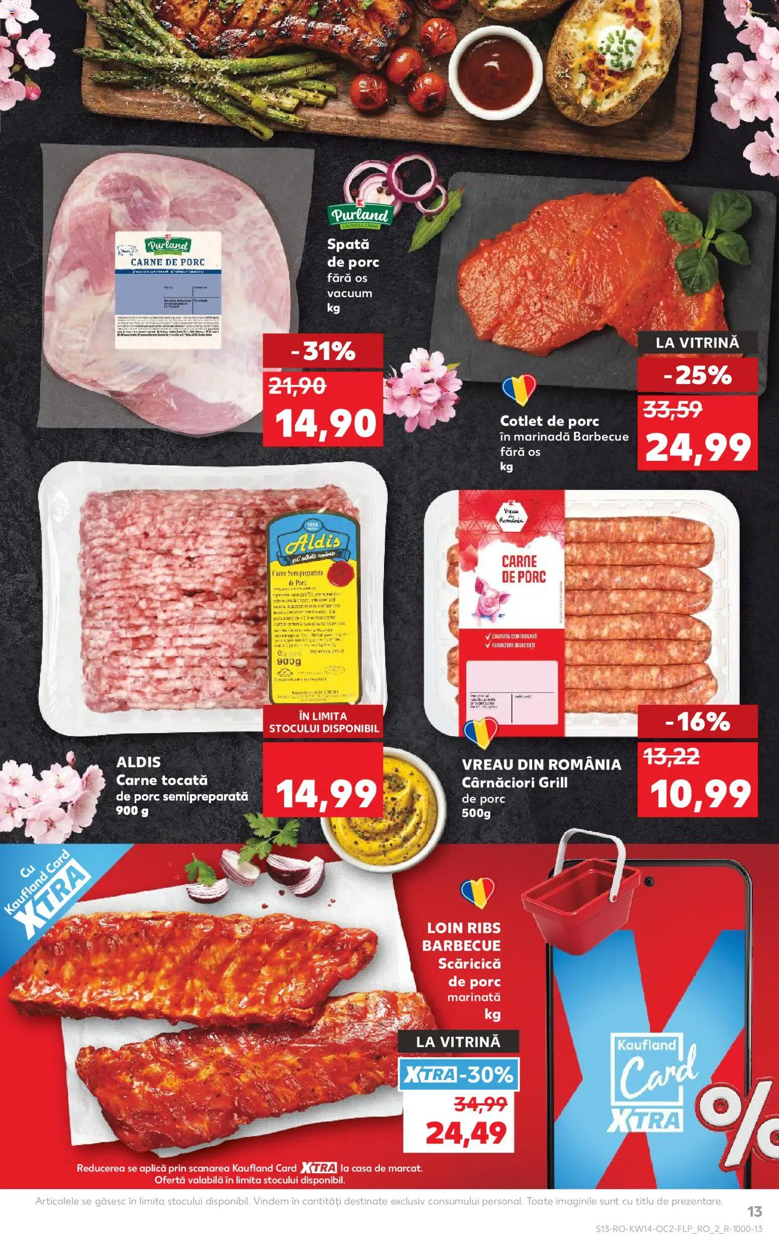 Catalog Kaufland 1 - 6 Aprilie 2026 | Pagina 13 | Produse: Grill, Lait de coco, Vitrină, Marinadă