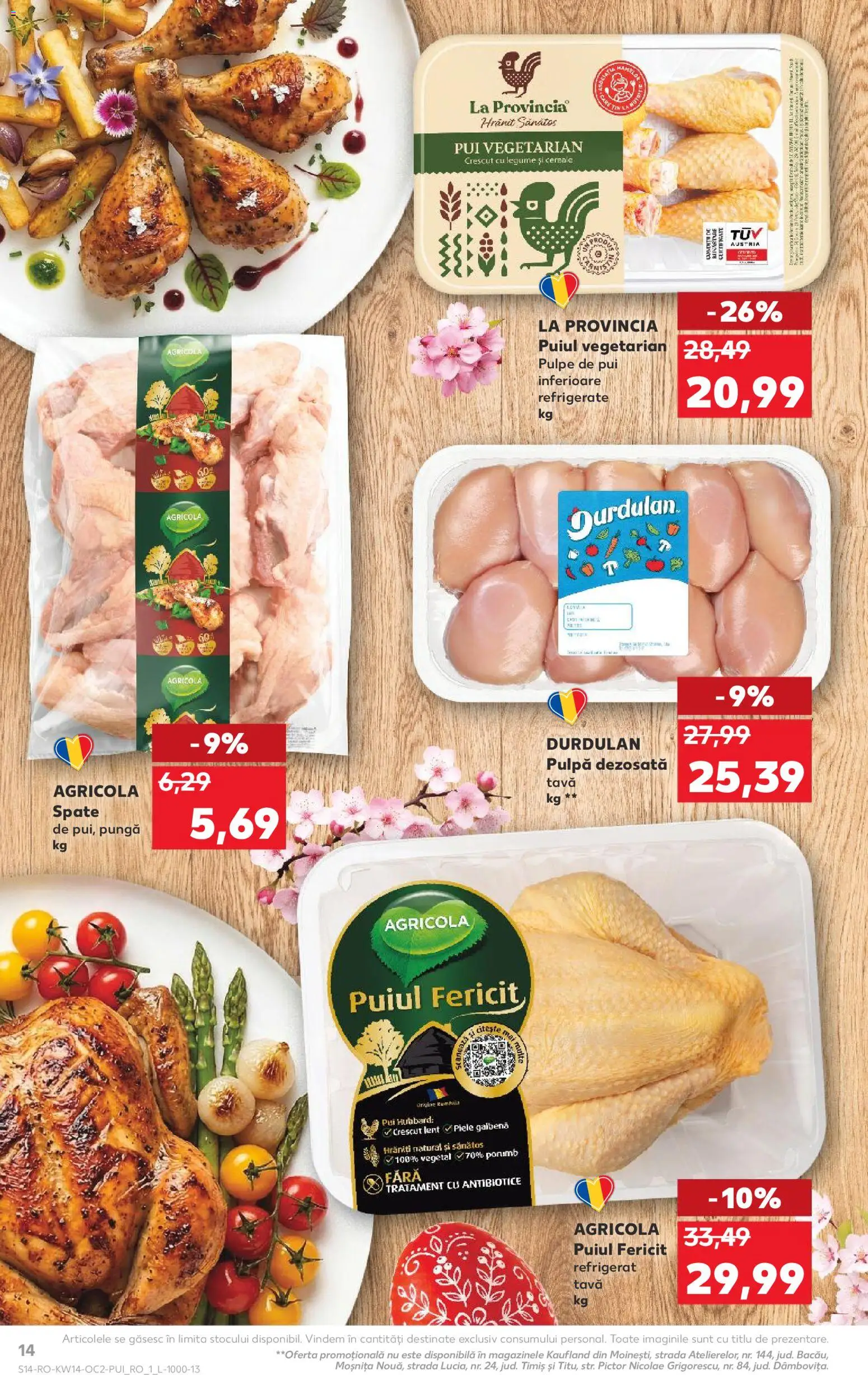 Catalog Kaufland 1 - 6 Aprilie 2026 | Pagina 14 | Produse: Pungă, Hacıyatmaz Kedi Oyuncağı, Porumb, Legume