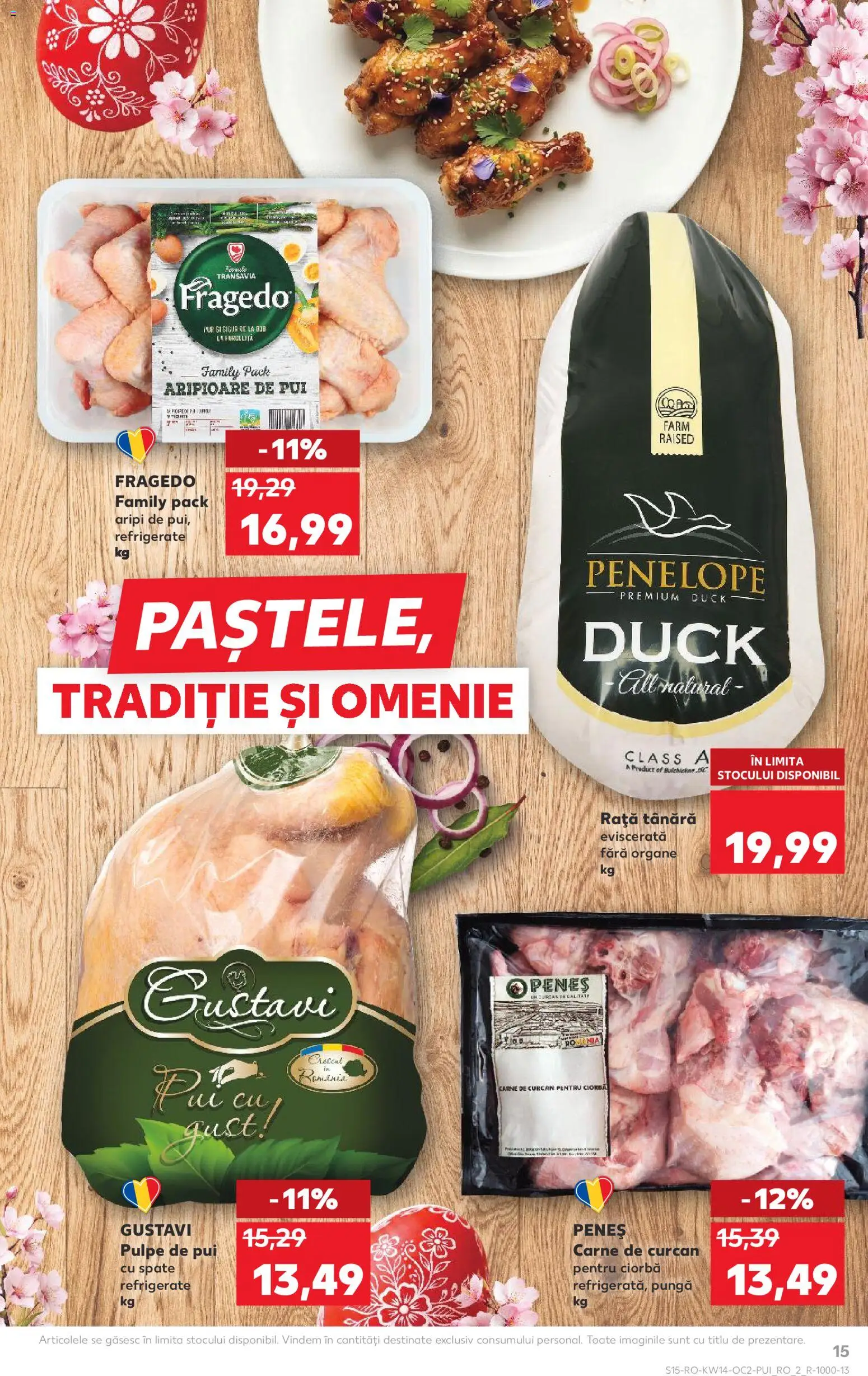 Catalog Kaufland 1 - 6 Aprilie 2026 | Pagina 15 | Produse: Pungă, Hacıyatmaz Kedi Oyuncağı, Rață