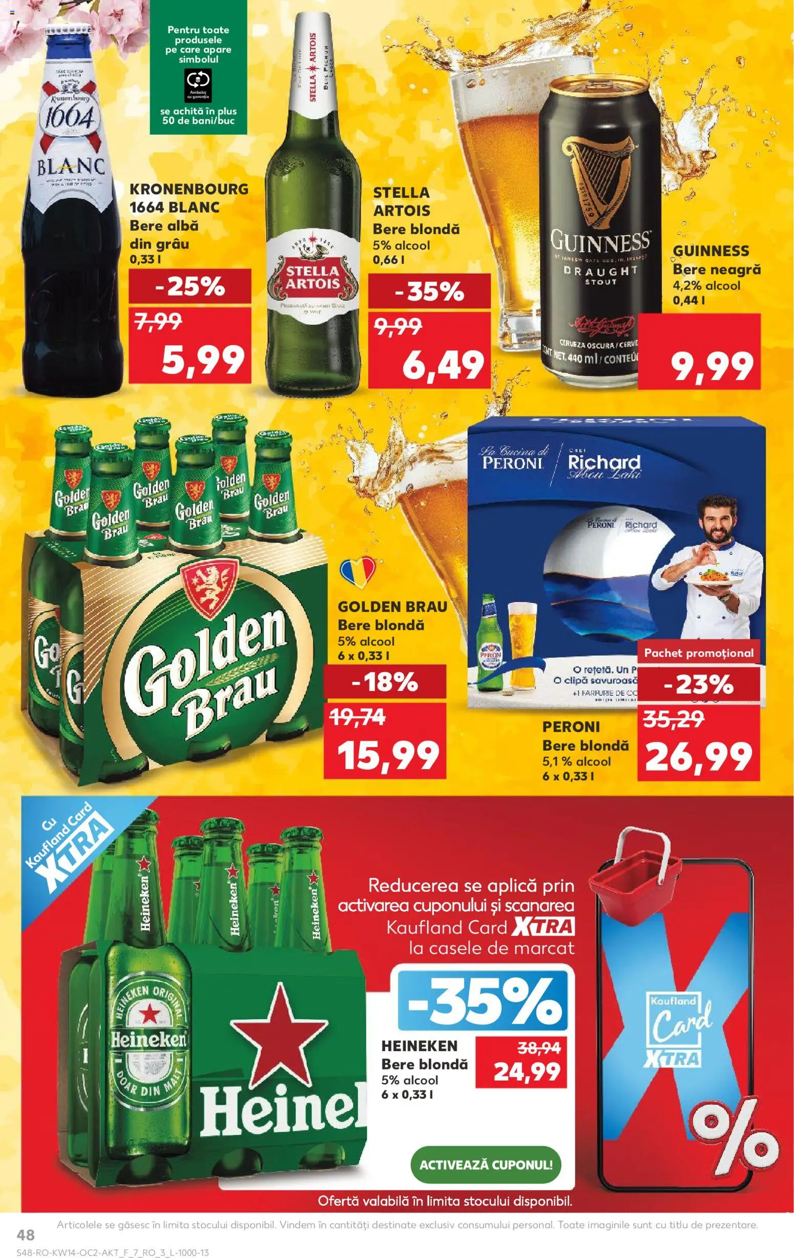Catalog Kaufland 1 - 6 Aprilie 2026 | Pagina 48 | Produse: Atıştırmalık, Farfurie, Bere