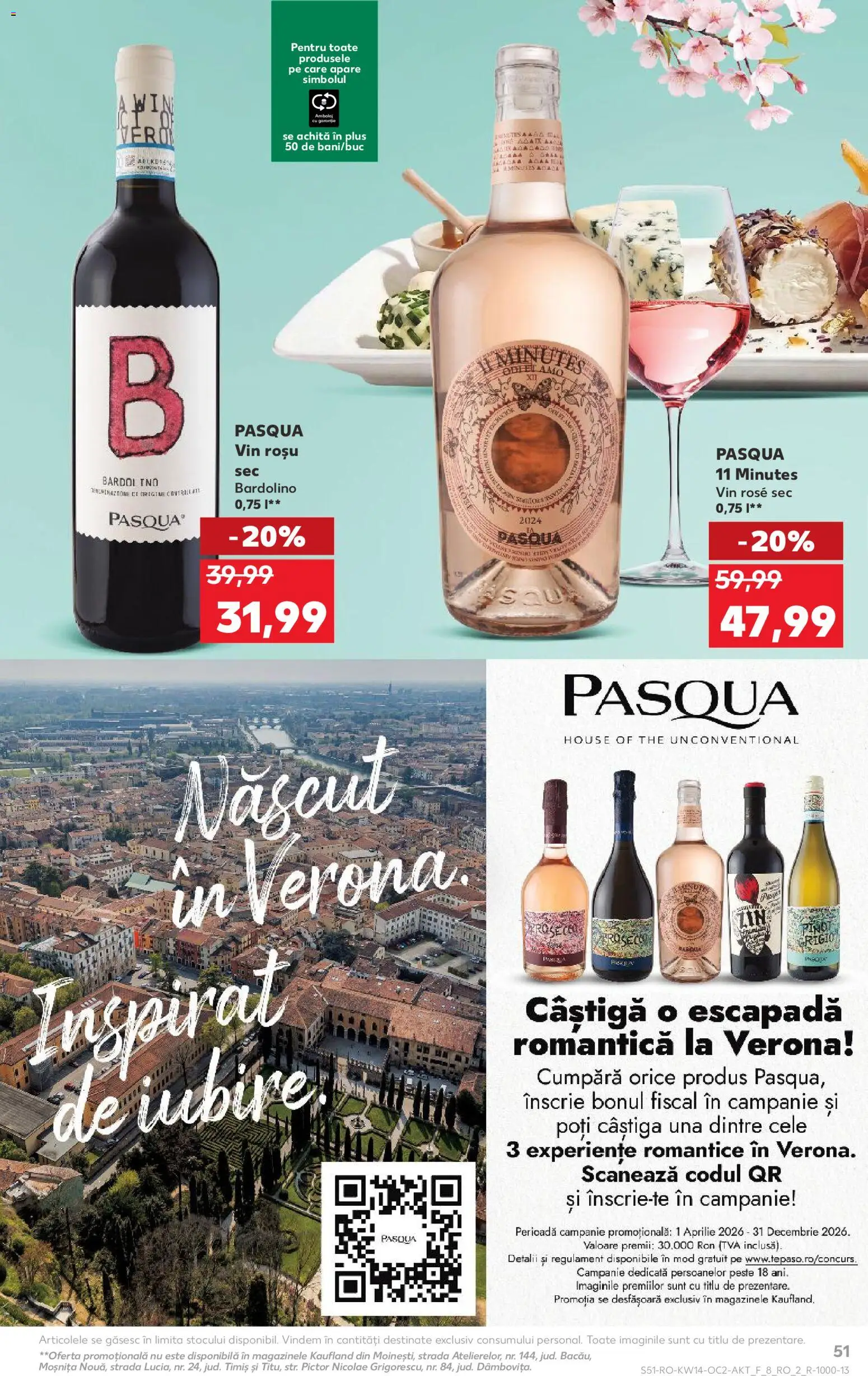 Catalog Kaufland 1 - 6 Aprilie 2026 | Pagina 51 | Produse: Vin, Pește