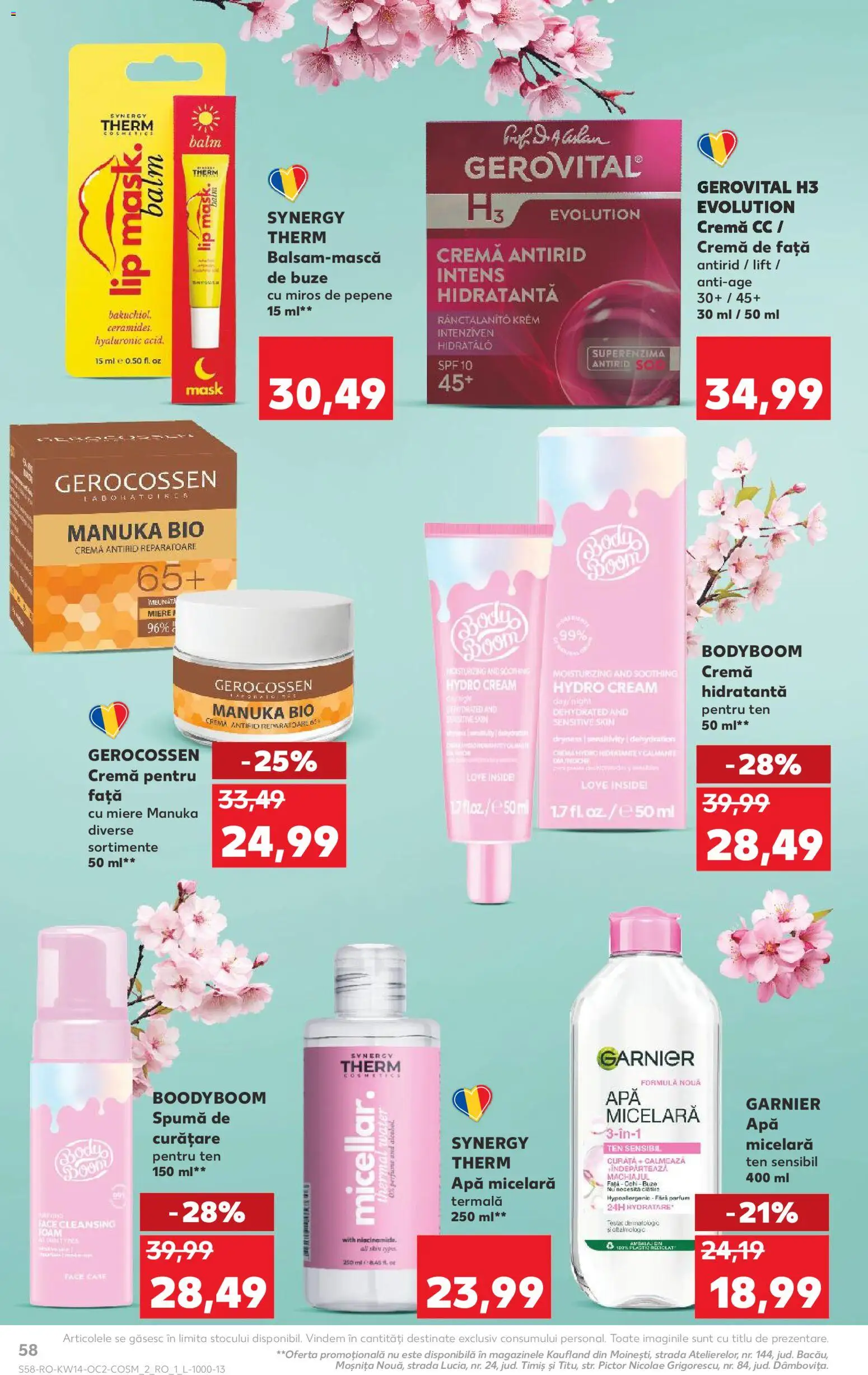 Catalog Kaufland 1 - 6 Aprilie 2026 | Pagina 58 | Produse: Şerit ödül, Arapsaçı, Parfum, Apă