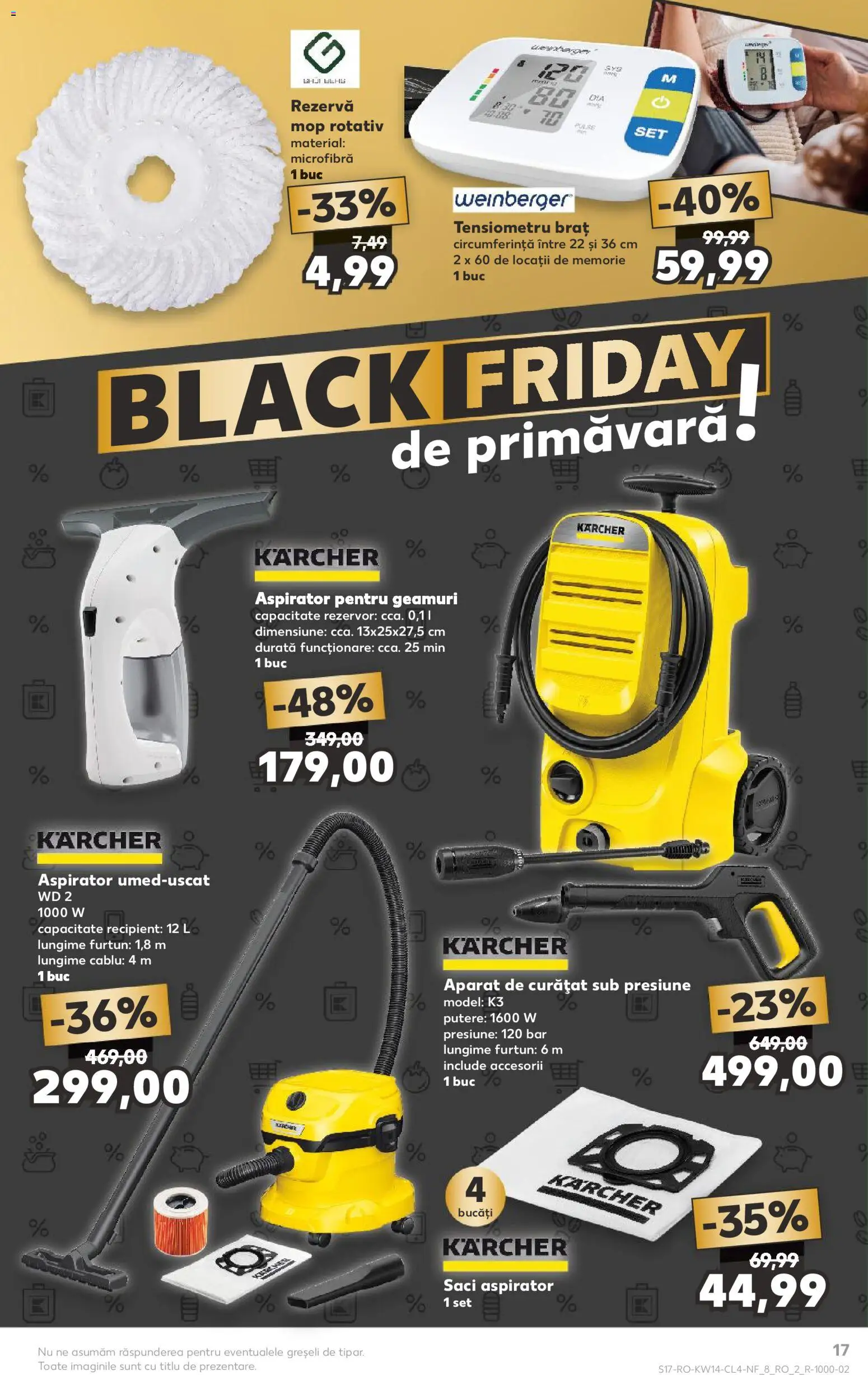 Catalog Kaufland 1 - 6 Aprilie 2026 | Pagina 17 | Produse: Tensiometru, Memorie, Aspirator, Mop