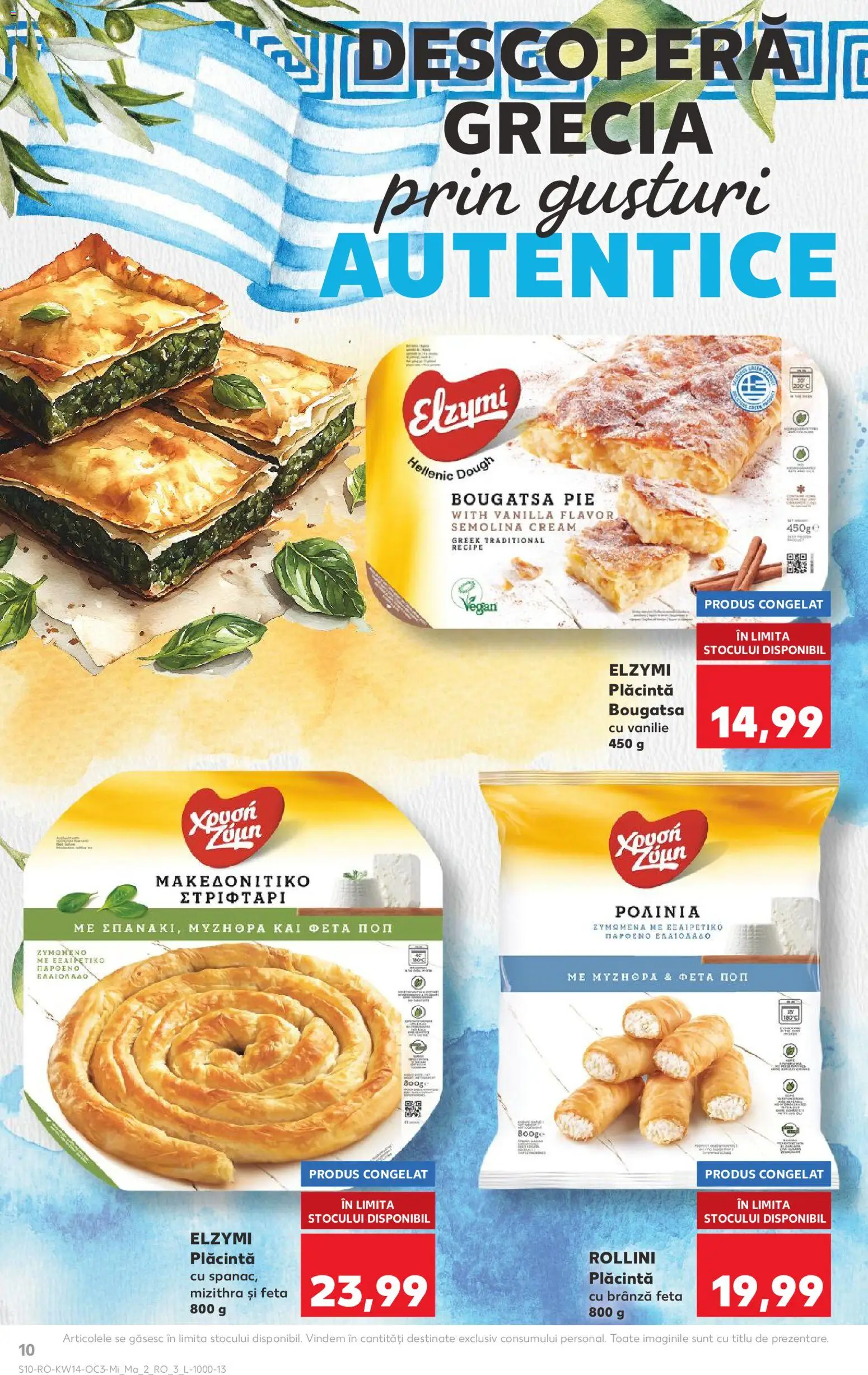 Catalog Kaufland 1 - 6 Aprilie 2026 | Pagina 10 | Produse: Plăcintă, Brânză
