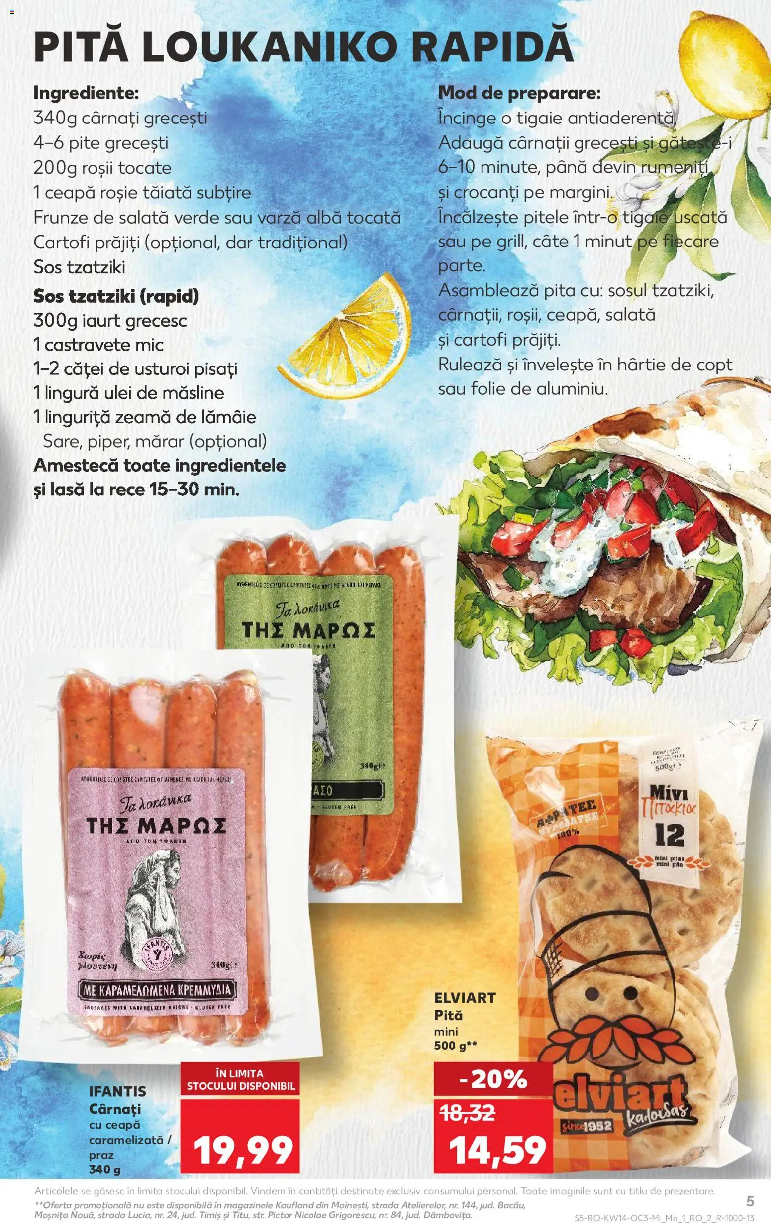 Catalog Kaufland 1 - 6 Aprilie 2026 | Pagina 5 | Produse: Mărar, Iaurt, Roșii, Usturoi