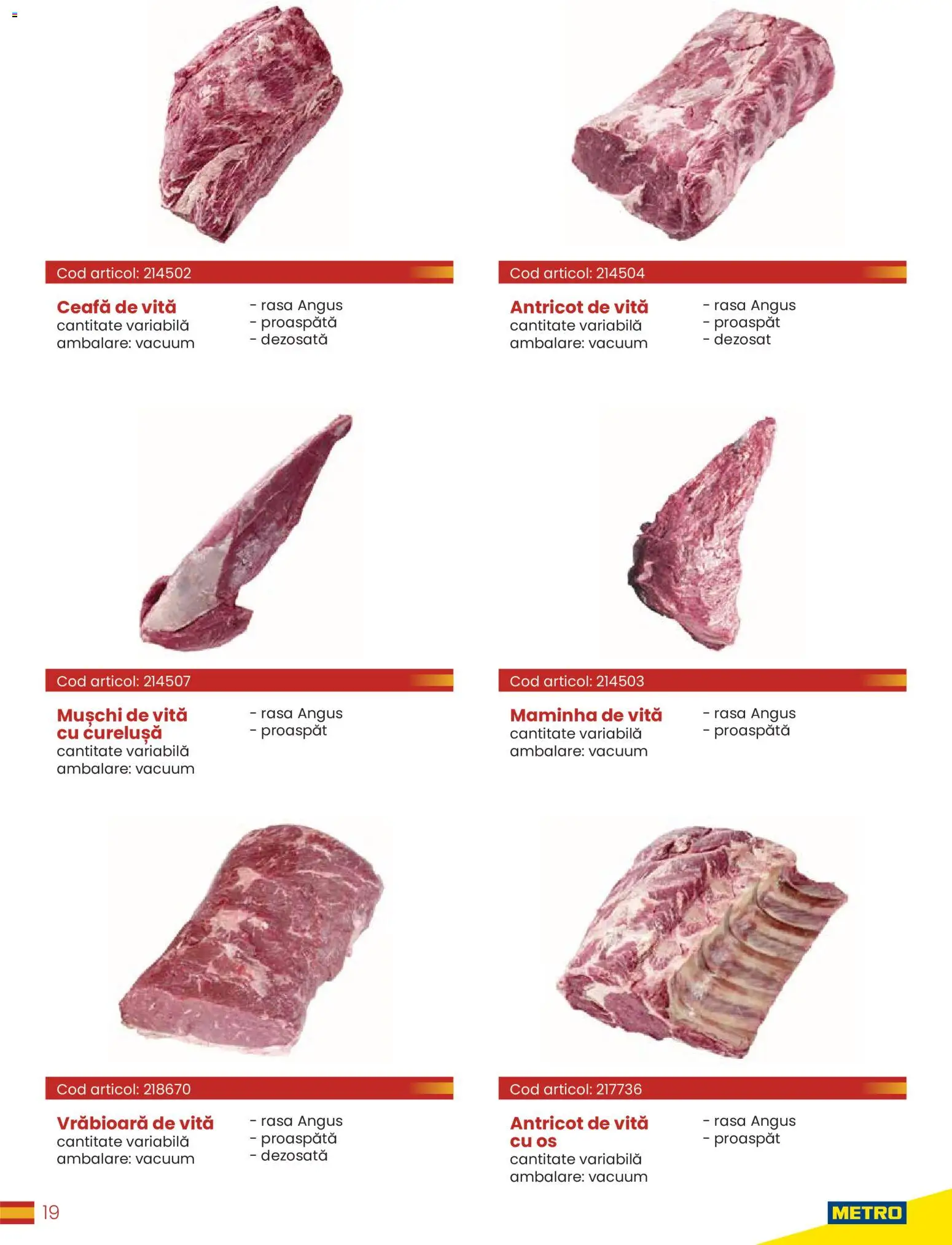 Catalog METRO 30 Martie - 30 Decembrie 2026 | Pagina 19 | Produse: Yağ sökücü