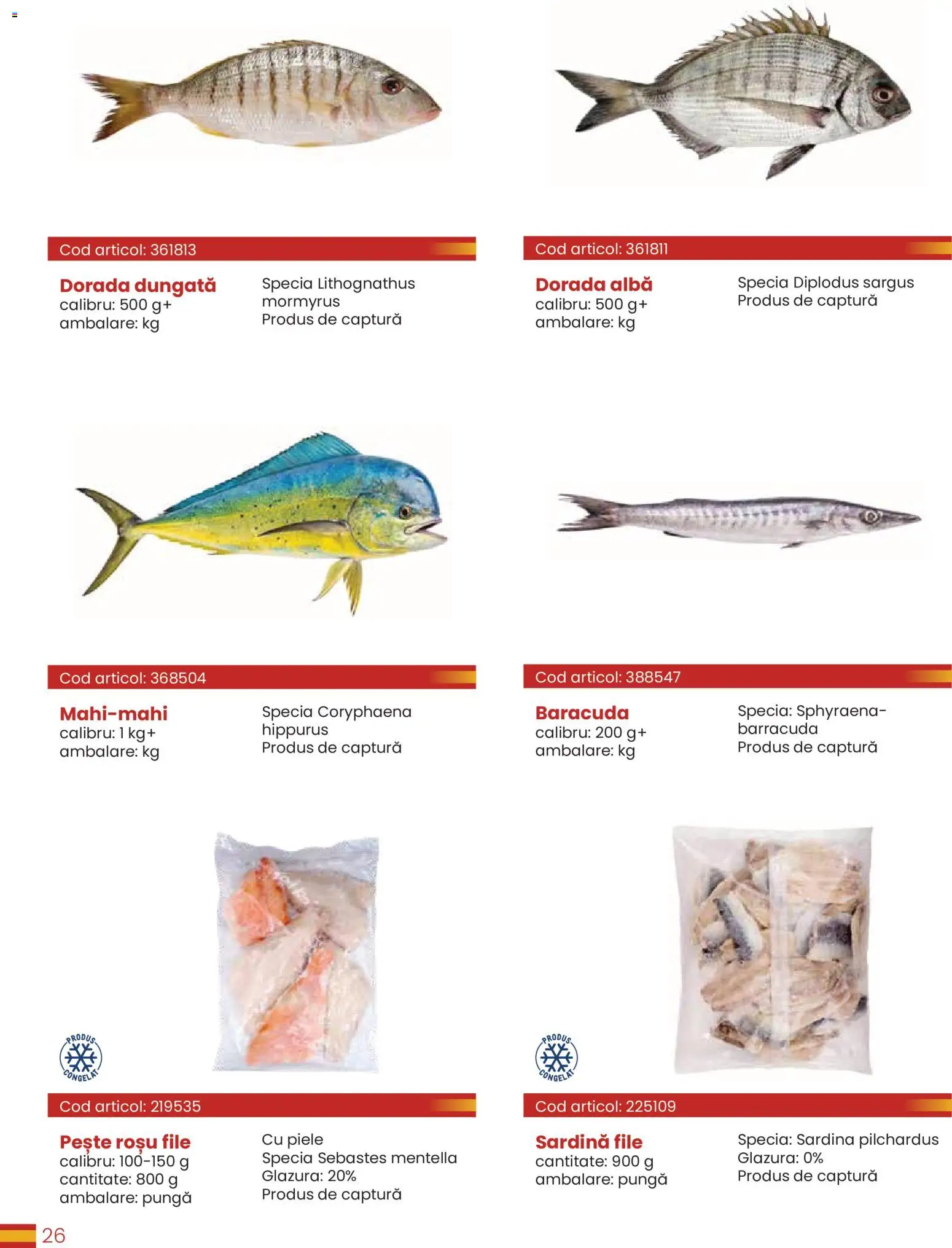 Catalog METRO 30 Martie - 30 Decembrie 2026 | Pagina 26 | Produse: Pungă, Pește