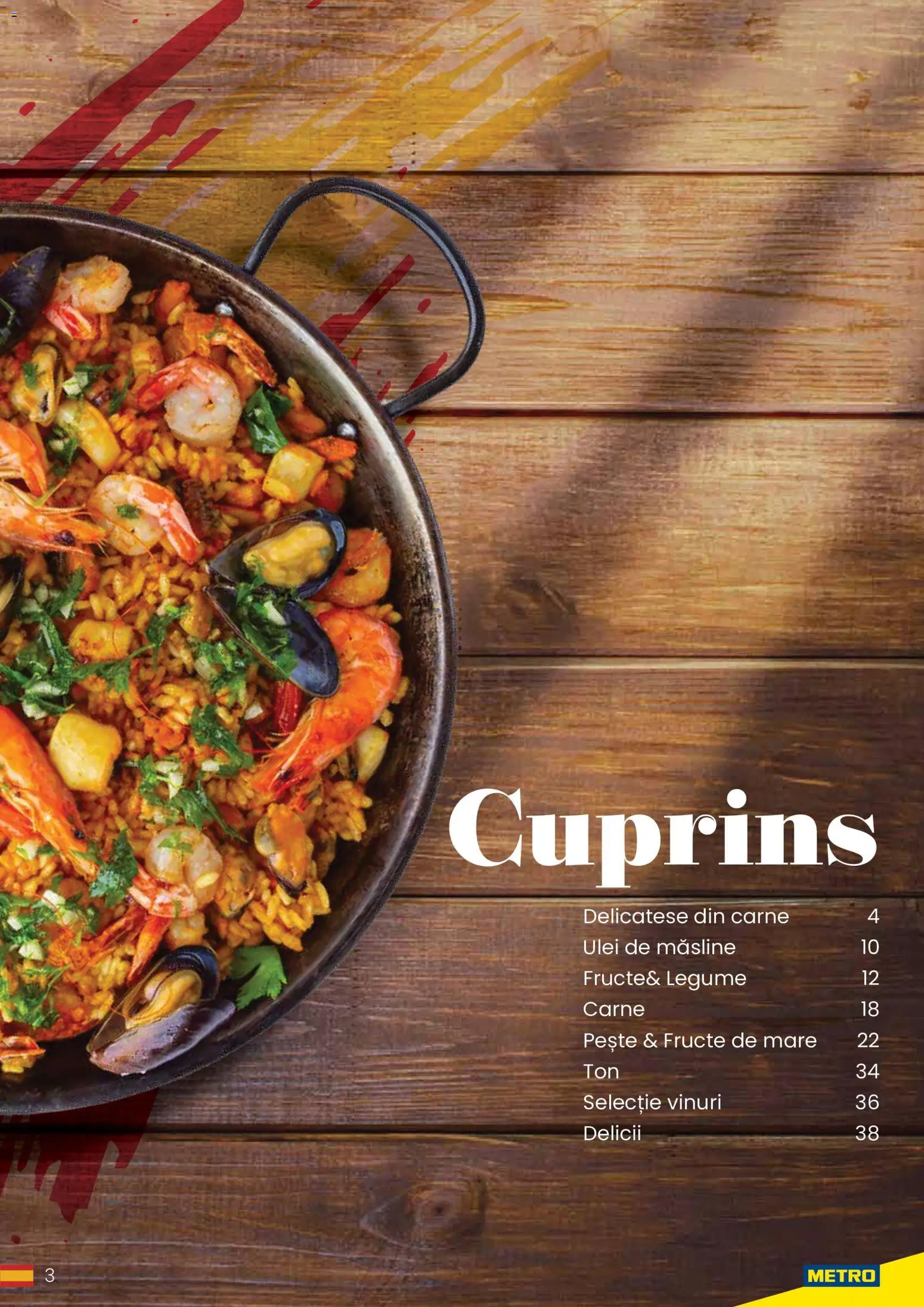 Catalog METRO 30 Martie - 30 Decembrie 2026 | Pagina 3 | Produse: Măsline, Ulei, Pește, Fructe