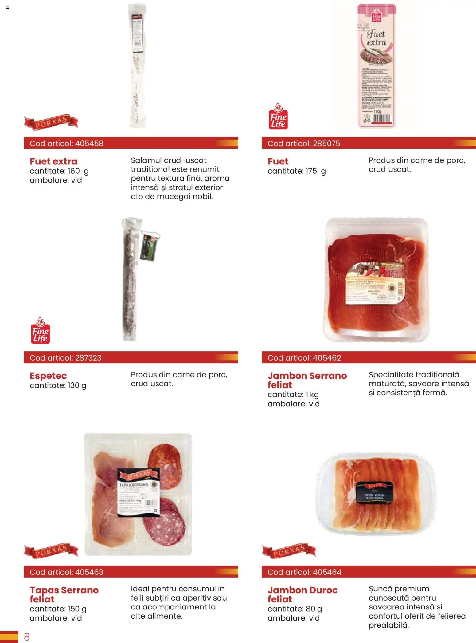 Catalog METRO 30 Martie - 30 Decembrie 2026 | Pagina 8 | Produse: Șuncă