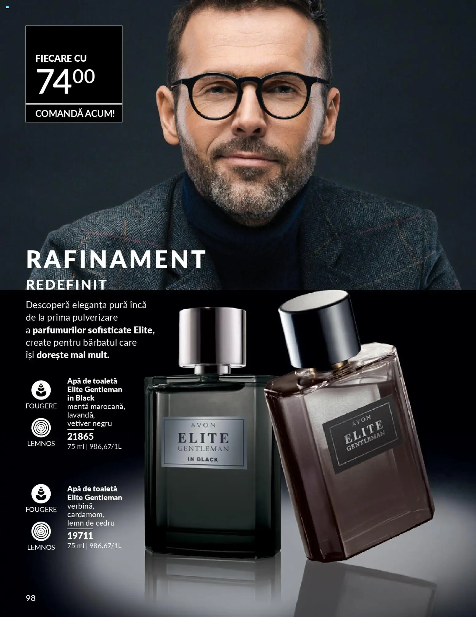 Catalog Avon 1 - 29 Aprilie 2026 | Pagina 100 | Produse: Toaletă, Apă de toaletă, Apă