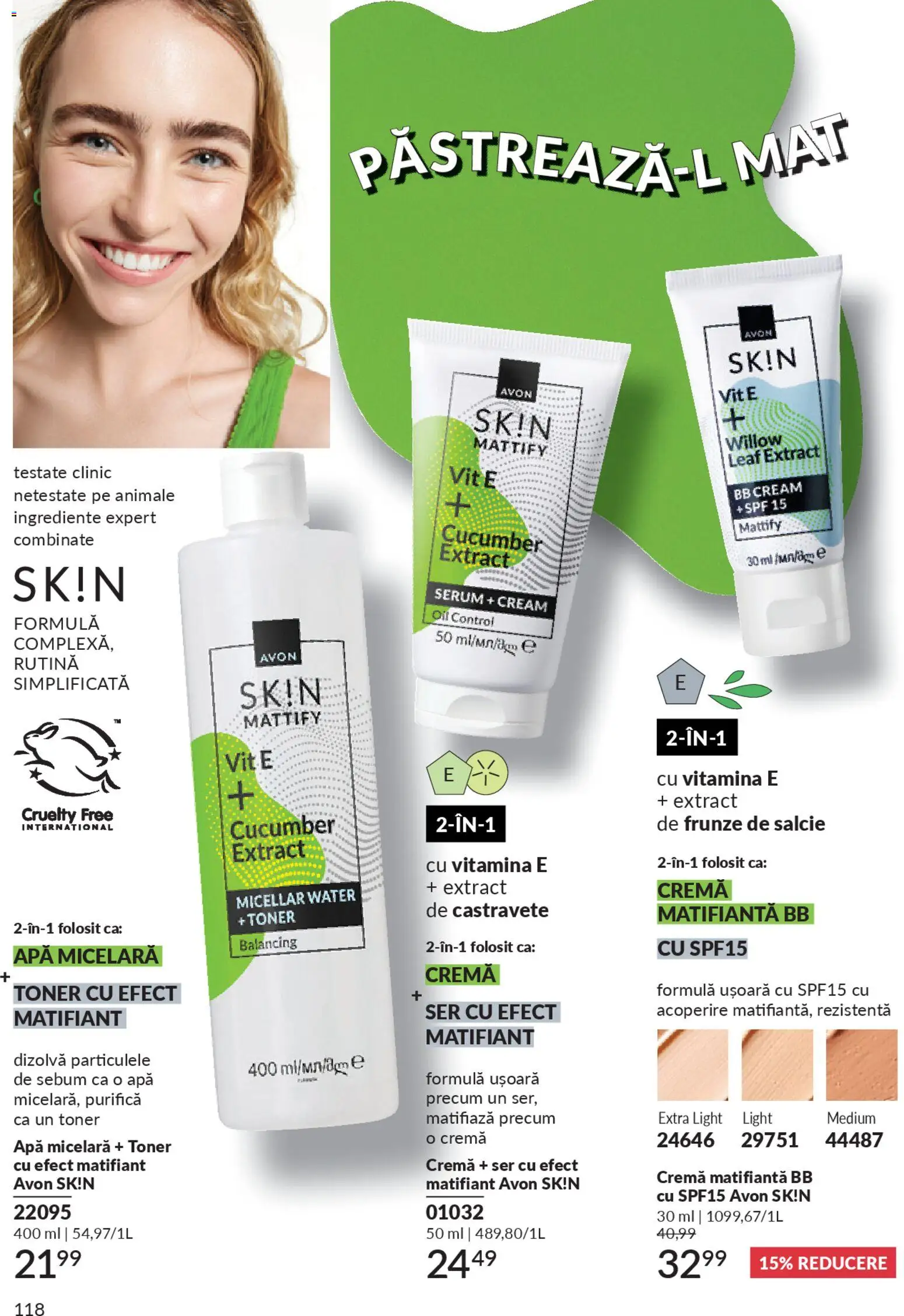 Catalog Avon 1 - 29 Aprilie 2026 | Pagina 120 | Produse: Serum, Toner, Cremă, Apă micelară
