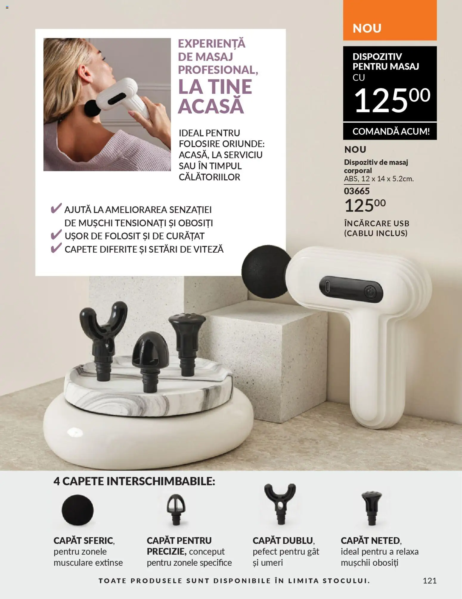 Catalog Avon 1 - 29 Aprilie 2026 | Pagina 123 | Produse: Cablu, Usb
