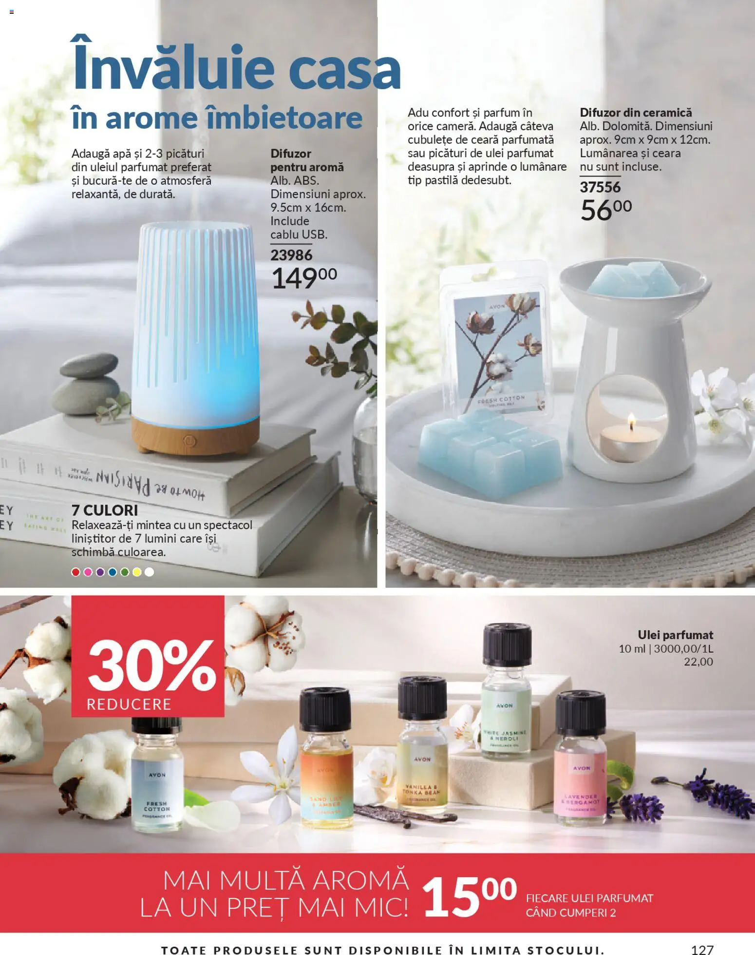 Catalog Avon 1 - 29 Aprilie 2026 | Pagina 129 | Produse: Parfum, Lumânare, Ulei parfumat, Apă