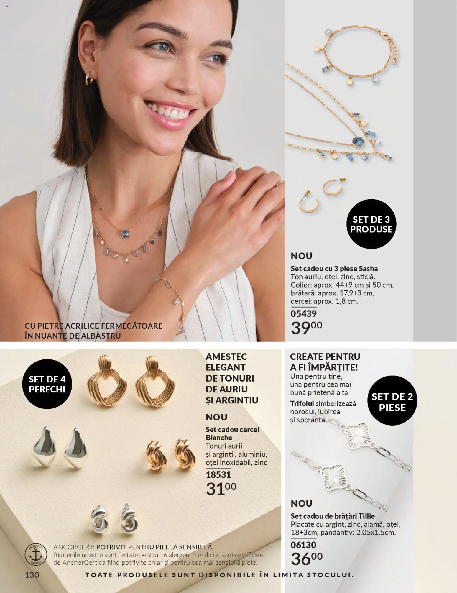 Catalog Avon 1 - 29 Aprilie 2026 | Pagina 132 | Produse: Cercei, Colier, Brățară