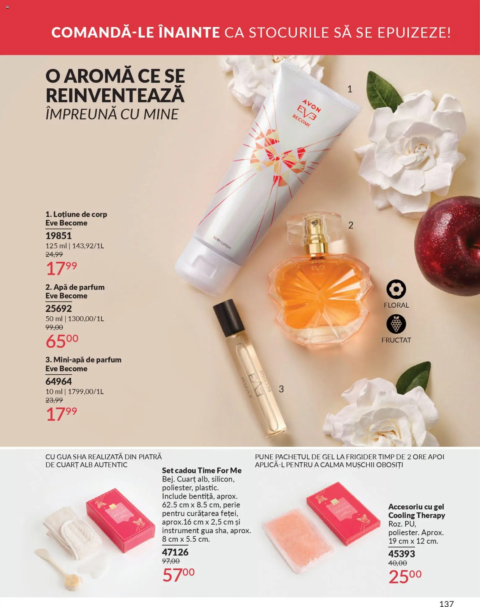 Catalog Avon 1 - 29 Aprilie 2026 | Pagina 139 | Produse: Apă de parfum, Frigider, Perie, Apă