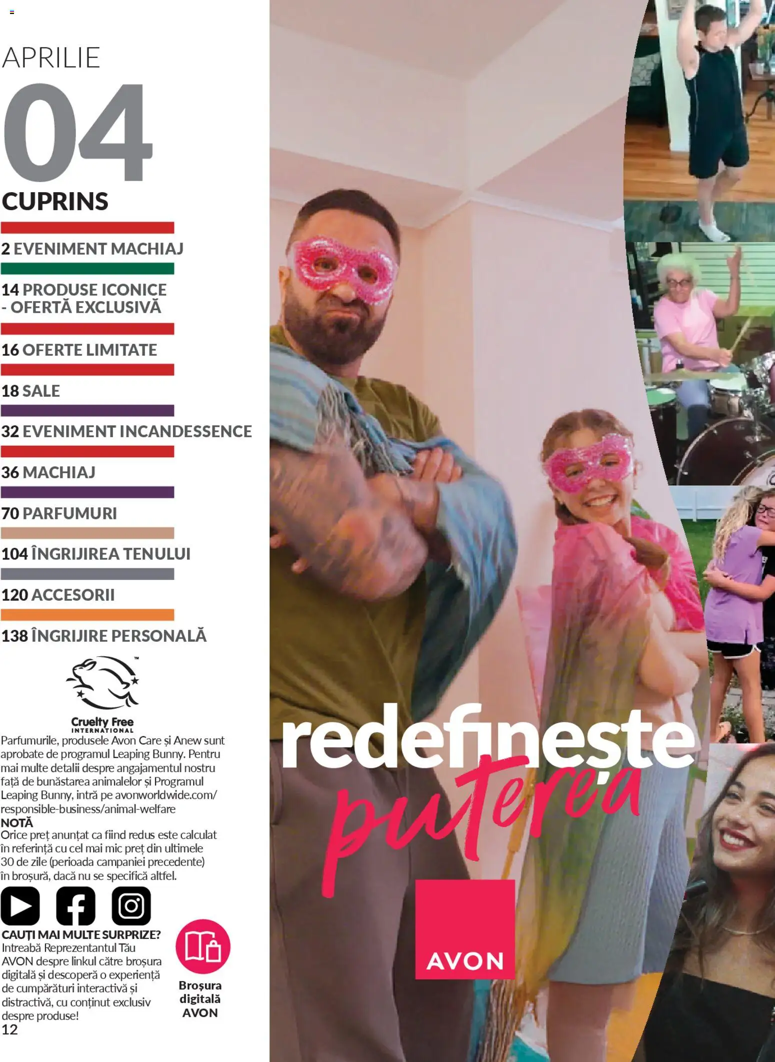 Catalog Avon 1 - 29 Aprilie 2026 | Pagina 14 | Produse: Machiaj