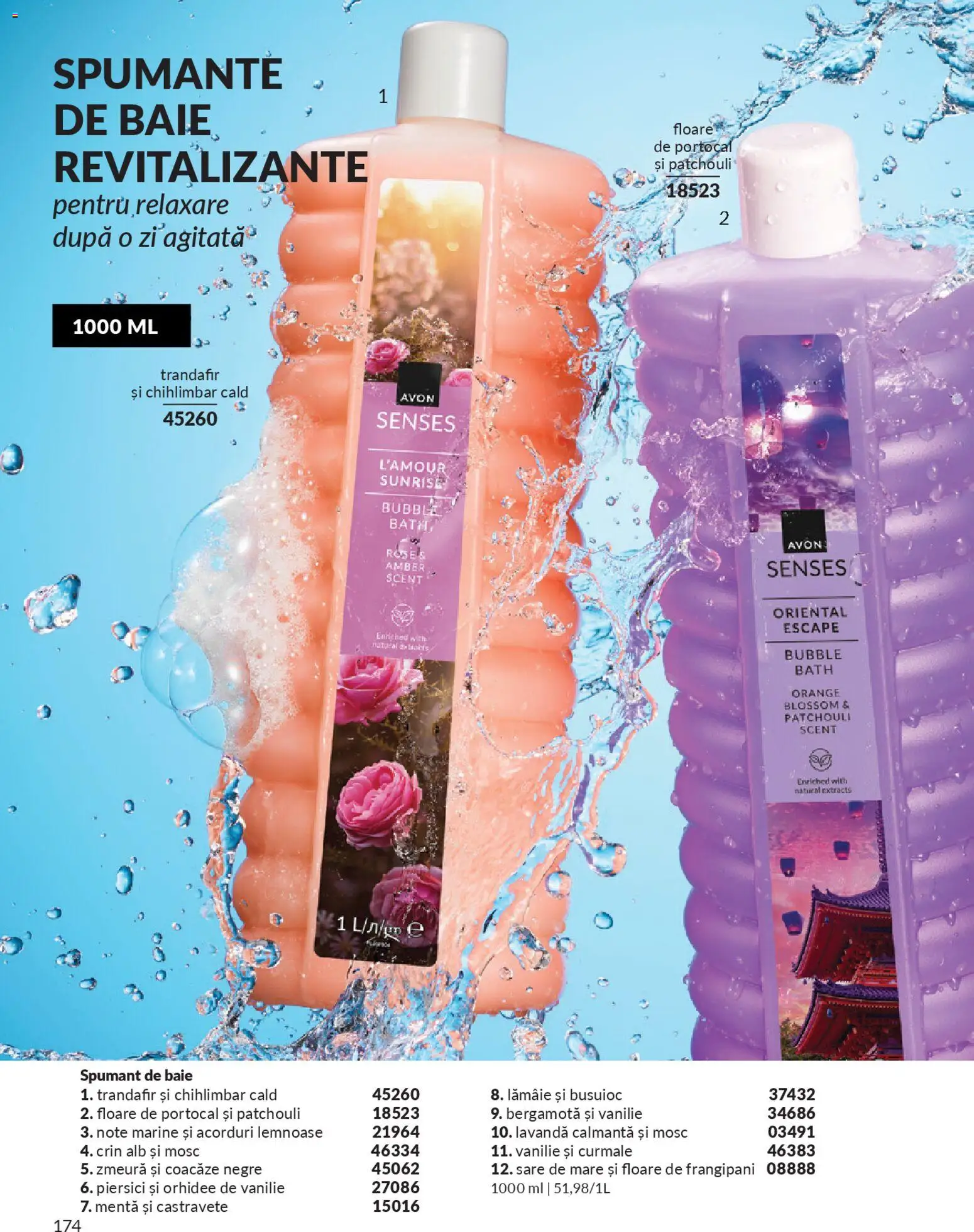 Catalog Avon 1 - 29 Aprilie 2026 | Pagina 176 | Produse: Orhidee, Sare, Spumant de baie, Lămâie