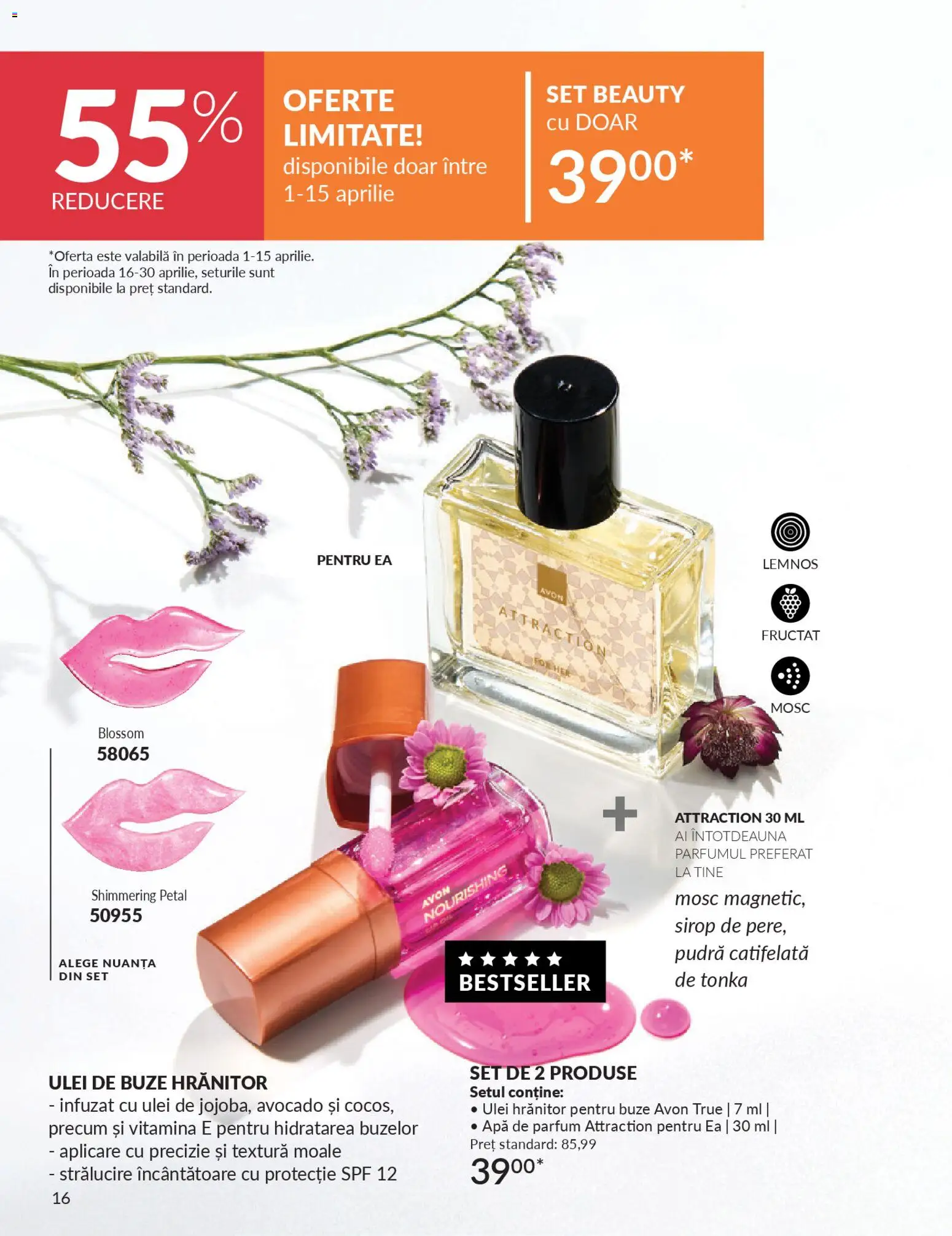 Catalog Avon 1 - 29 Aprilie 2026 | Pagina 18 | Produse: Apă de parfum, Parfum, Pudră, Avocado