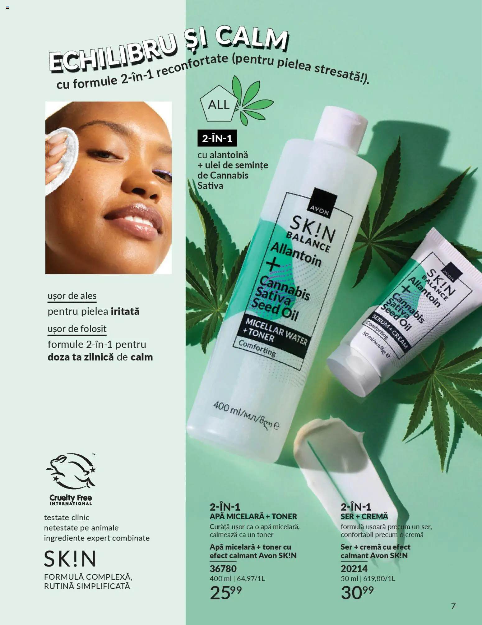 Catalog Avon 1 - 29 Aprilie 2026 | Pagina 189 | Produse: Serum, Cremă, Ulei, Apă