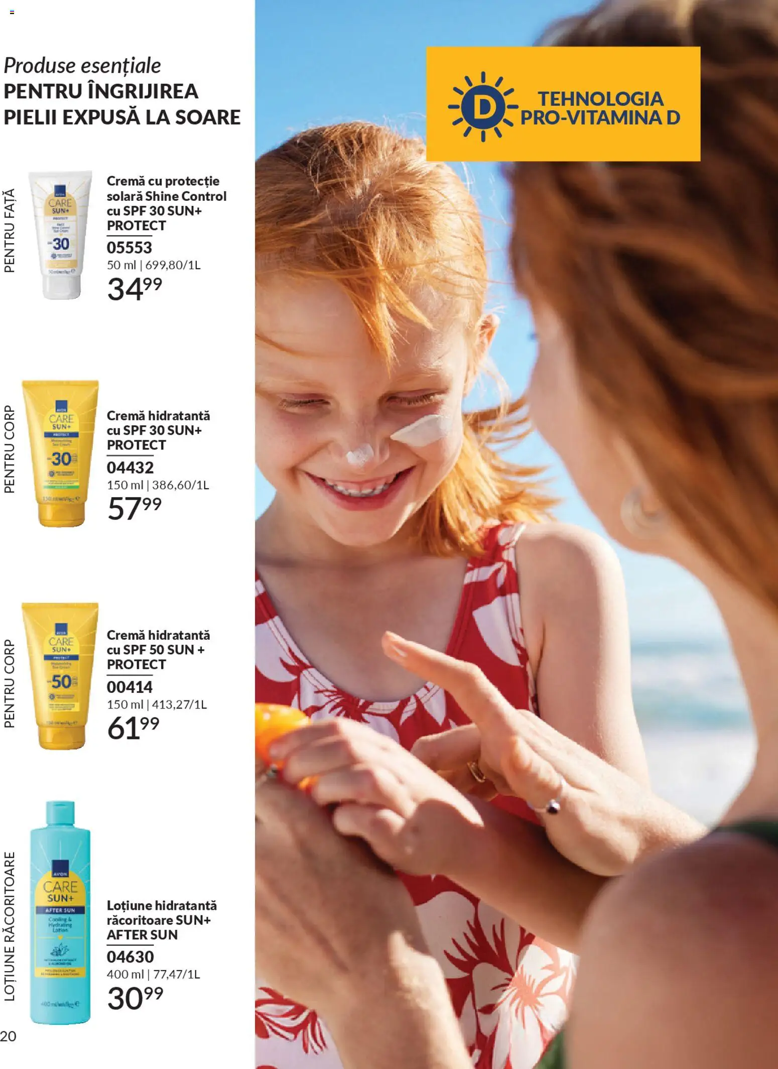 Catalog Avon 1 - 29 Aprilie 2026 | Pagina 202 | Produse: Arapsaçı, Cremă, Protecție solară