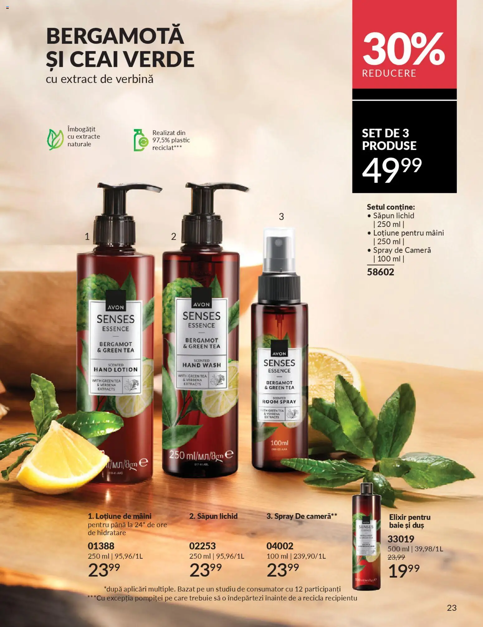 Catalog Avon 1 - 29 Aprilie 2026 | Pagina 205 | Produse: Elixir, Duș, Săpun, Ceai