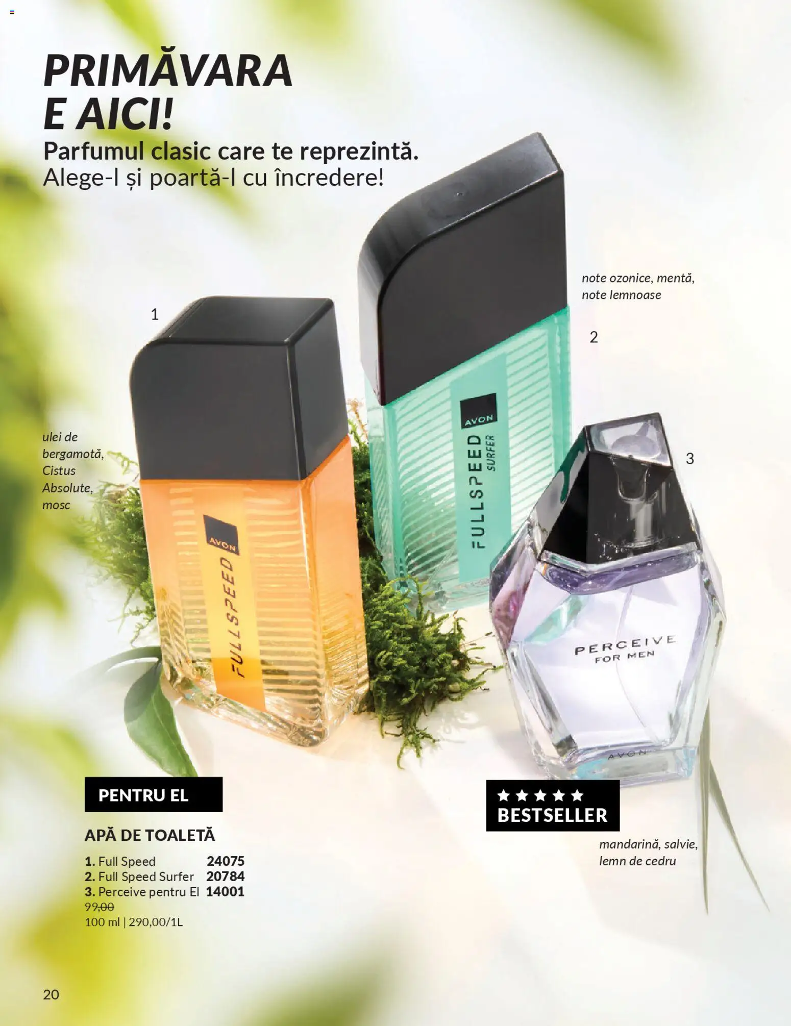 Catalog Avon 1 - 29 Aprilie 2026 | Pagina 22 | Produse: Toaletă, Apă de toaletă, Ulei, Apă