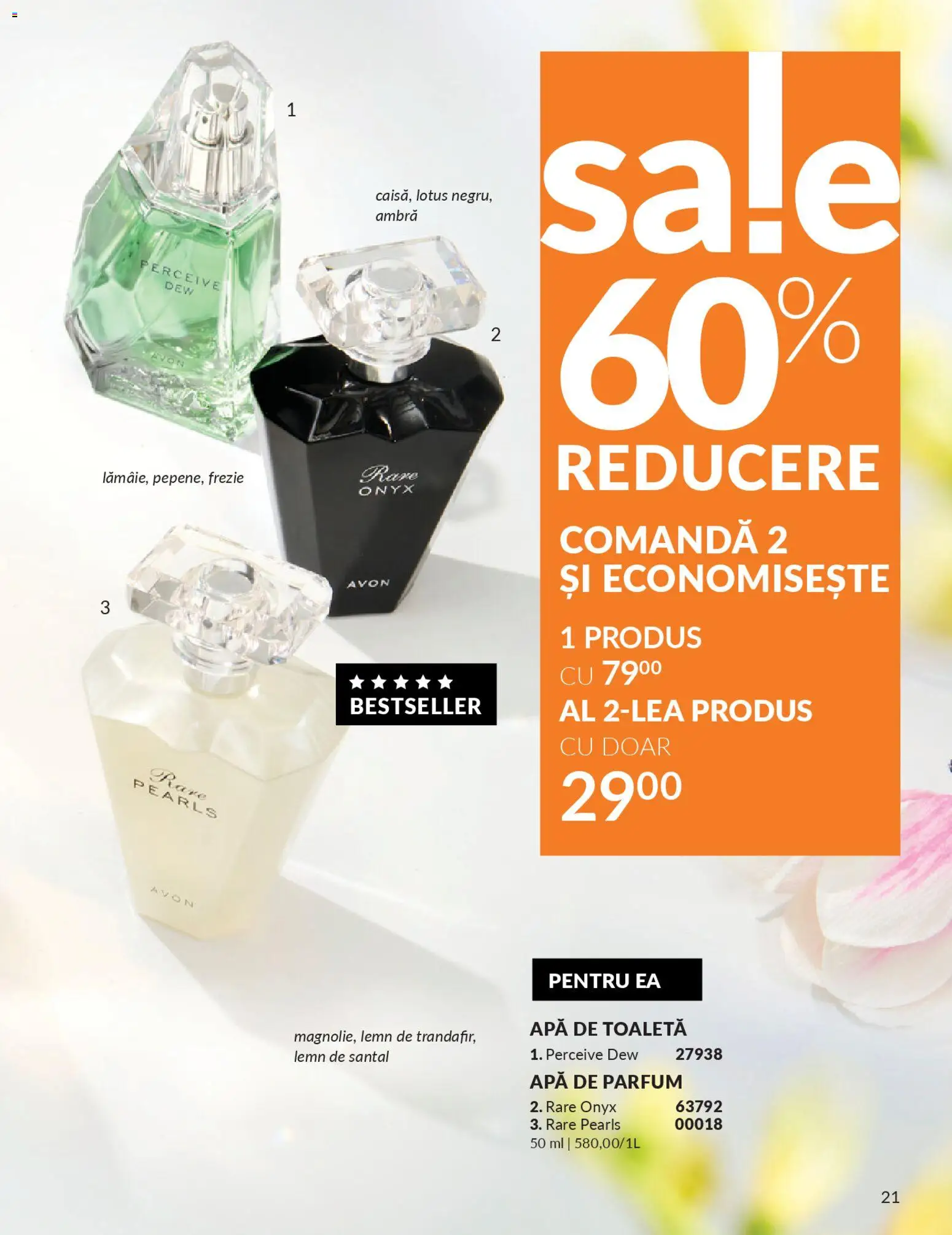 Catalog Avon 1 - 29 Aprilie 2026 | Pagina 23 | Produse: Apă de parfum, Toaletă, Parfum, Apă de toaletă
