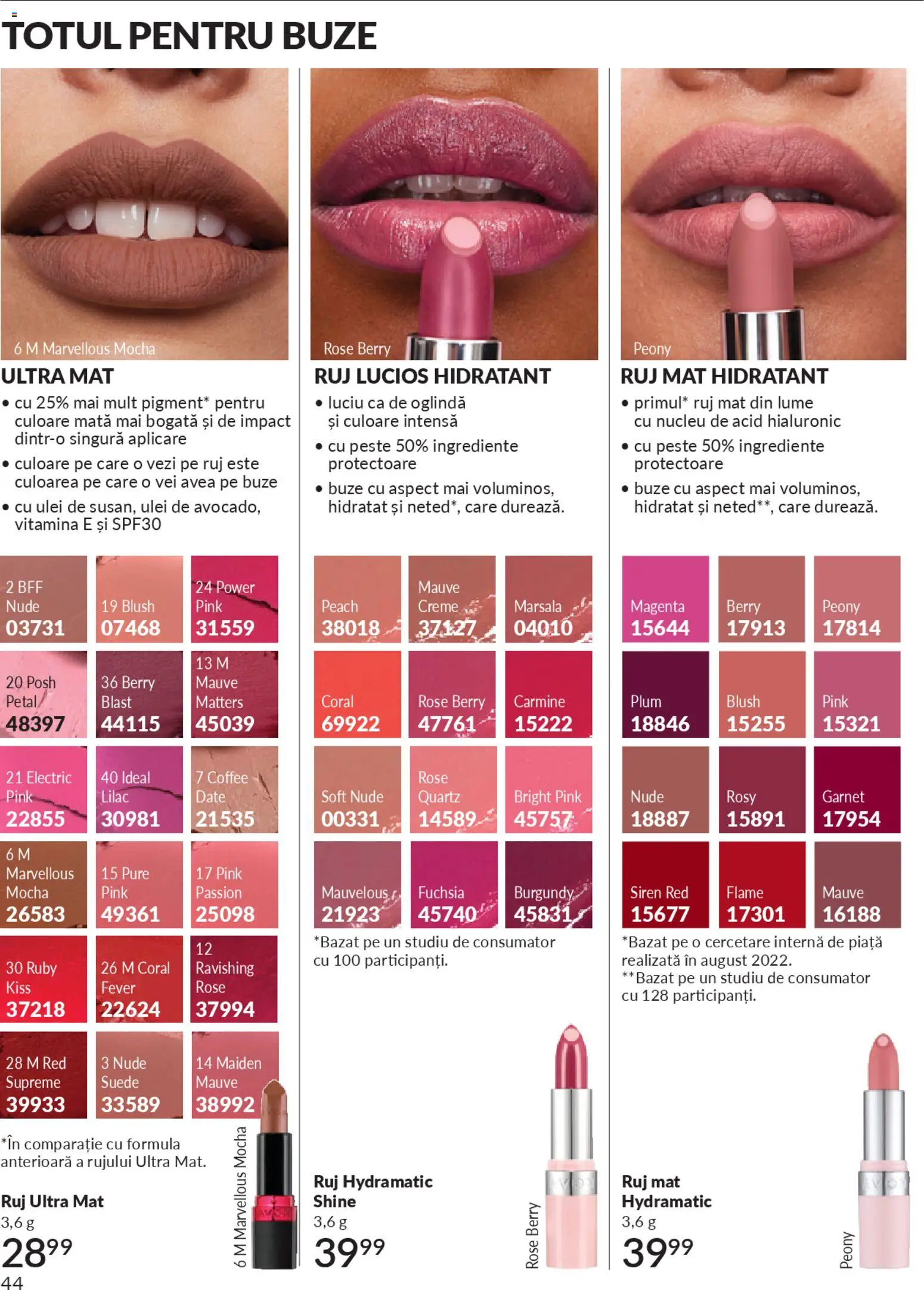 Catalog Avon 1 - 29 Aprilie 2026 | Pagina 46 | Produse: Ruj, Peluş Köpek Yatağı, Ulei, Pește