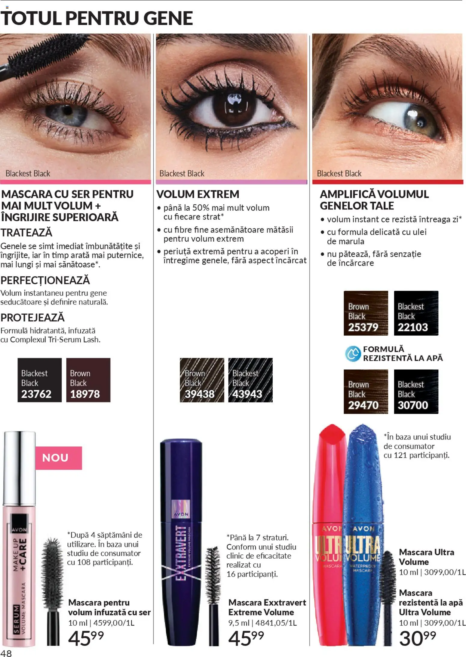 Catalog Avon 1 - 29 Aprilie 2026 | Pagina 50 | Produse: Serum, Mascara, Ulei, Apă