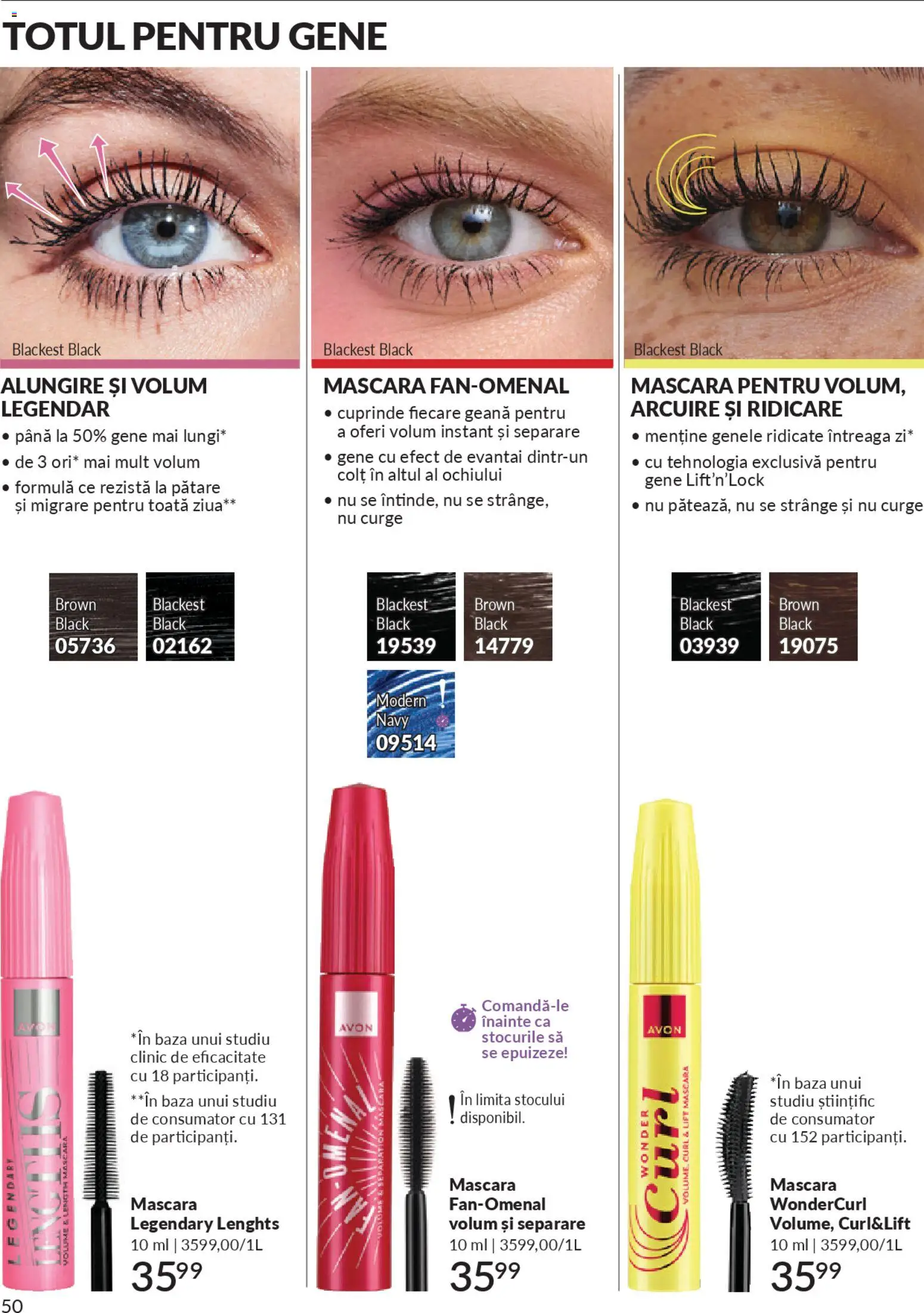 Catalog Avon 1 - 29 Aprilie 2026 | Pagina 52 | Produse: Mascara