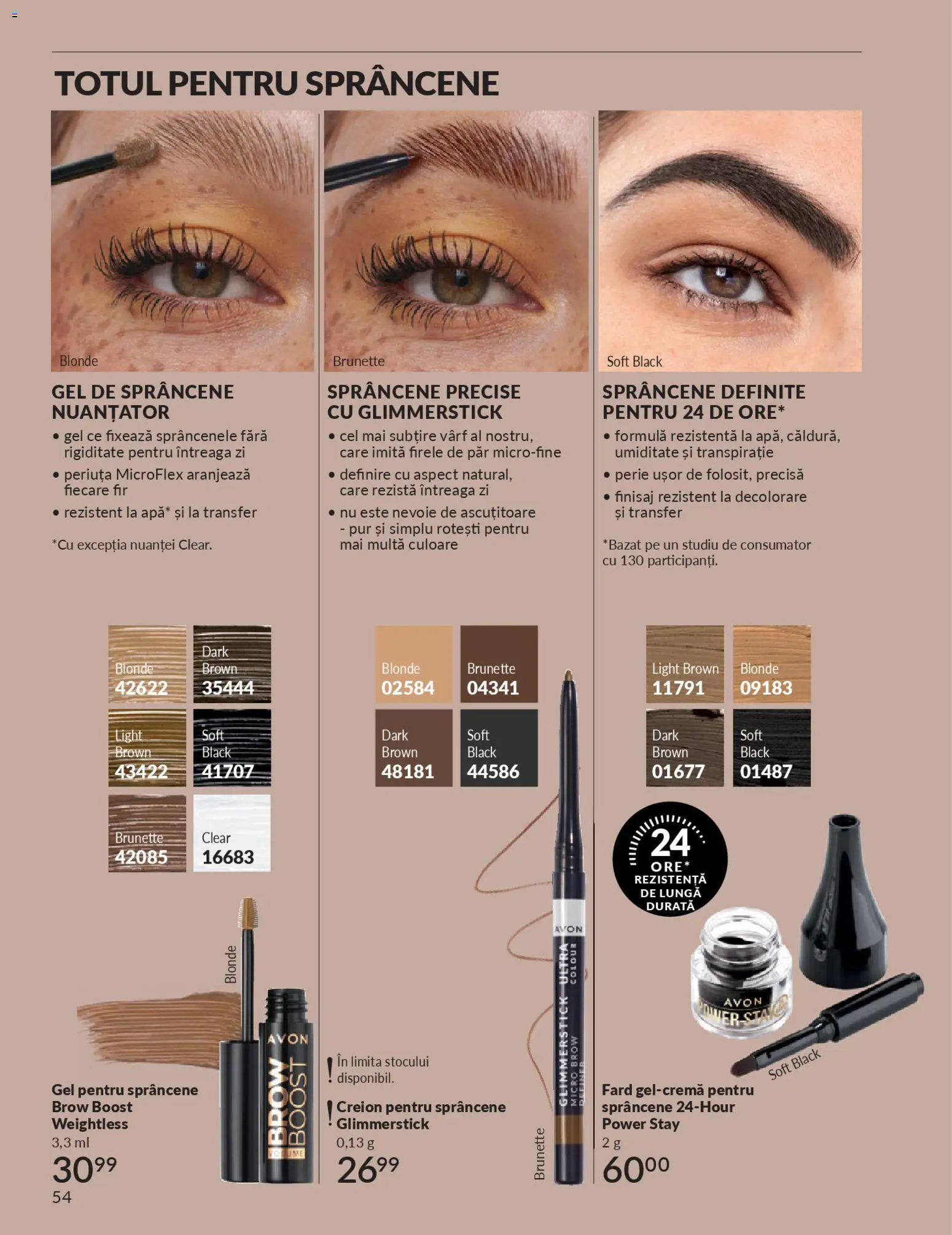 Catalog Avon 1 - 29 Aprilie 2026 | Pagina 56 | Produse: Ascuțitoare, Perie, Apă