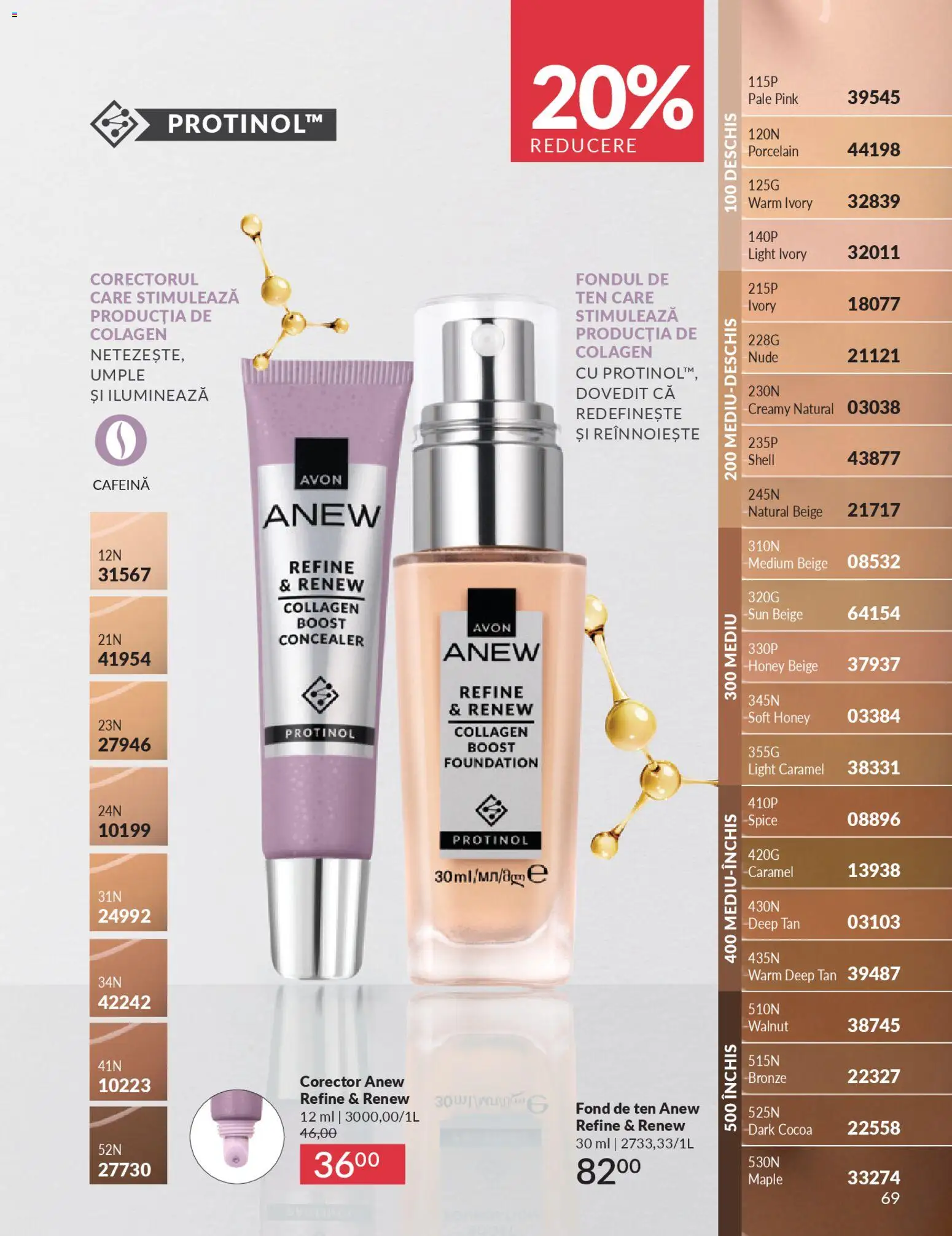 Catalog Avon 1 - 29 Aprilie 2026 | Pagina 71 | Produse: Fond de ten, Concealer