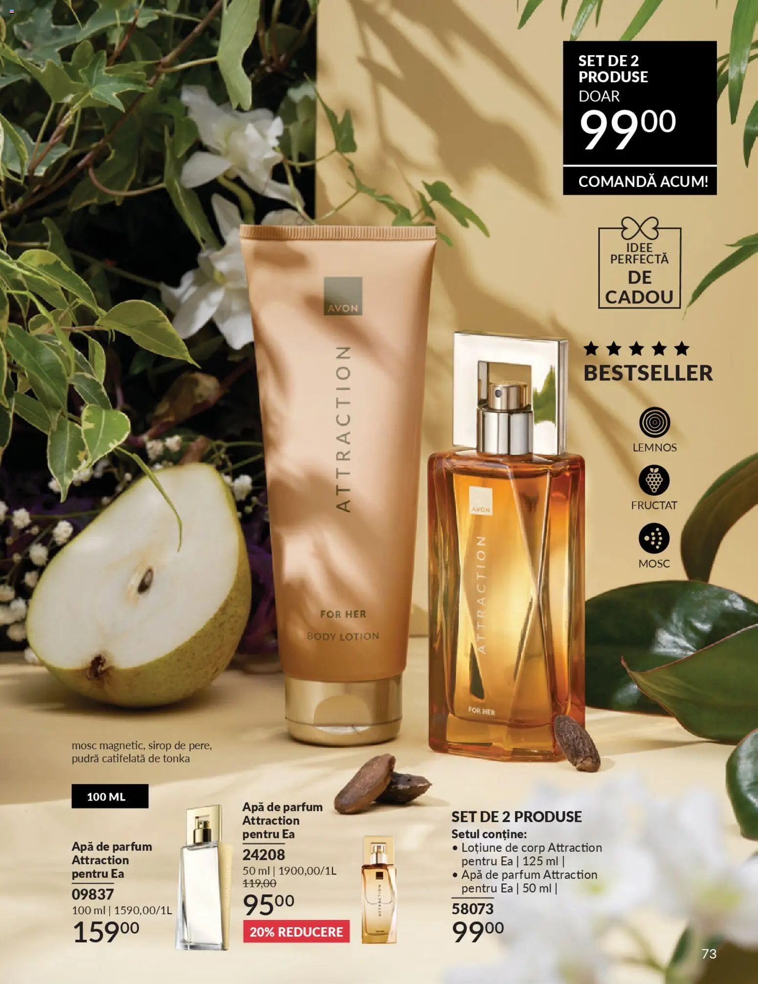 Catalog Avon 1 - 29 Aprilie 2026 | Pagina 75 | Produse: Apă de parfum, Pudră, Sirop, Apă
