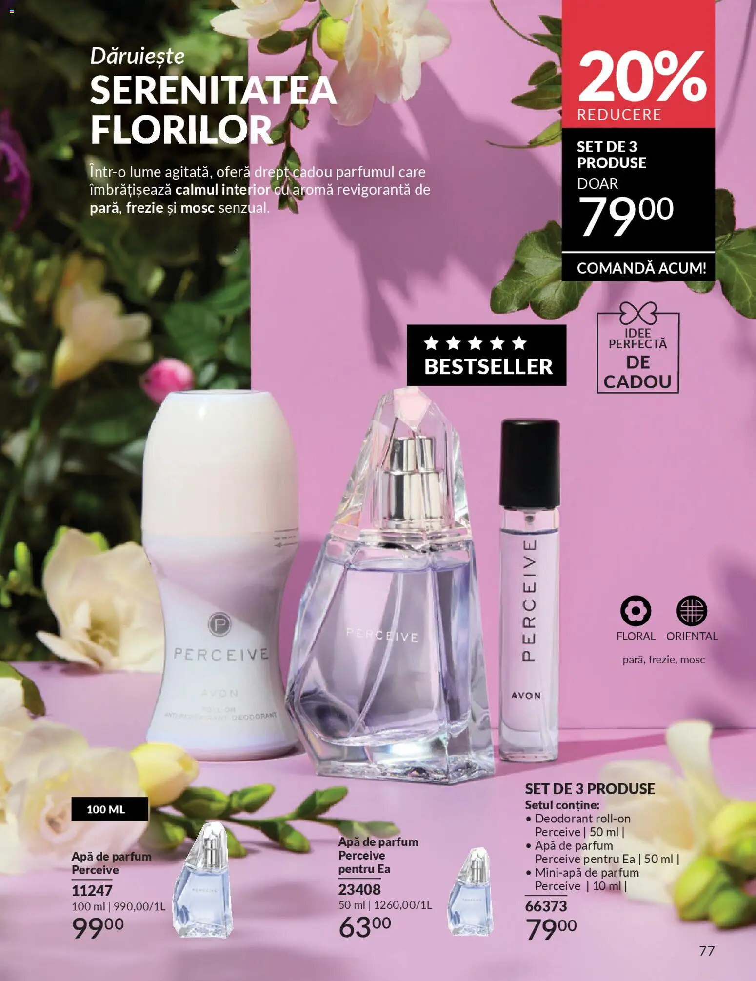 Catalog Avon 1 - 29 Aprilie 2026 | Pagina 79 | Produse: Apă de parfum, Parfum, Deodorant, Apă