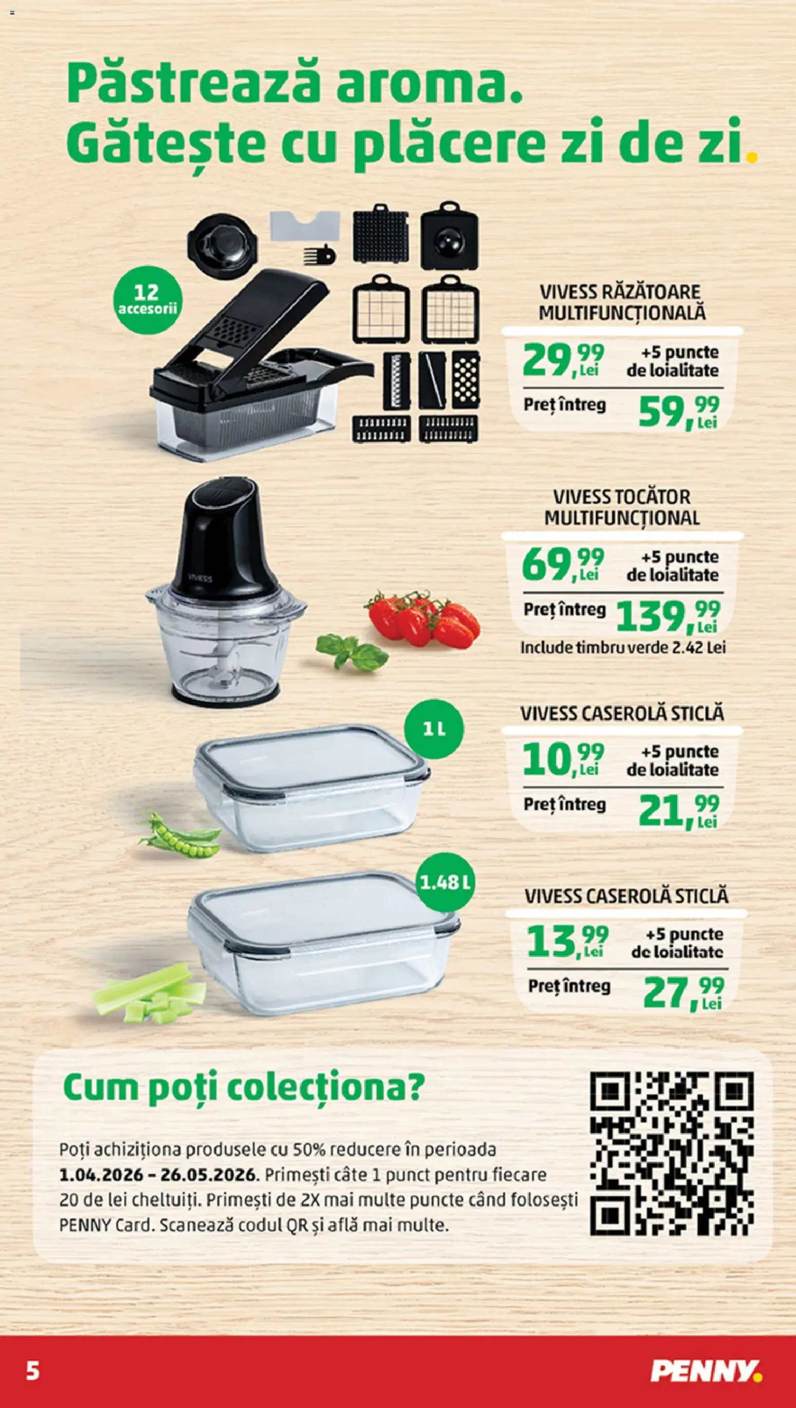 Catalog PENNY Market 1 - 6 Aprilie 2026 | Pagina 5 | Produse: Răzătoare, Tocător