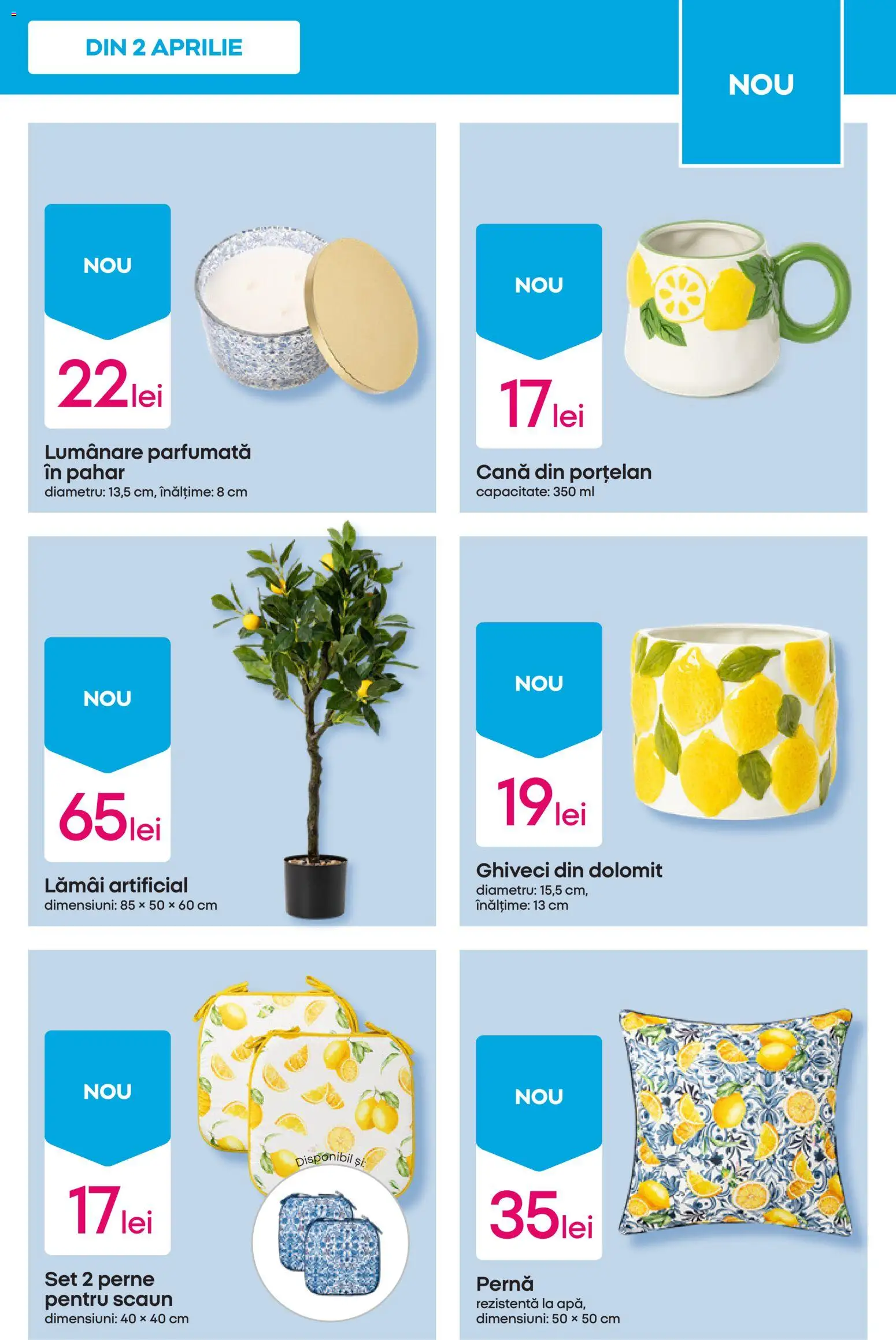 Catalog Pepco 2 - 7 Aprilie 2026 | Pagina 5 | Produse: Pernă, Scaun, Ghiveci, Lumânare