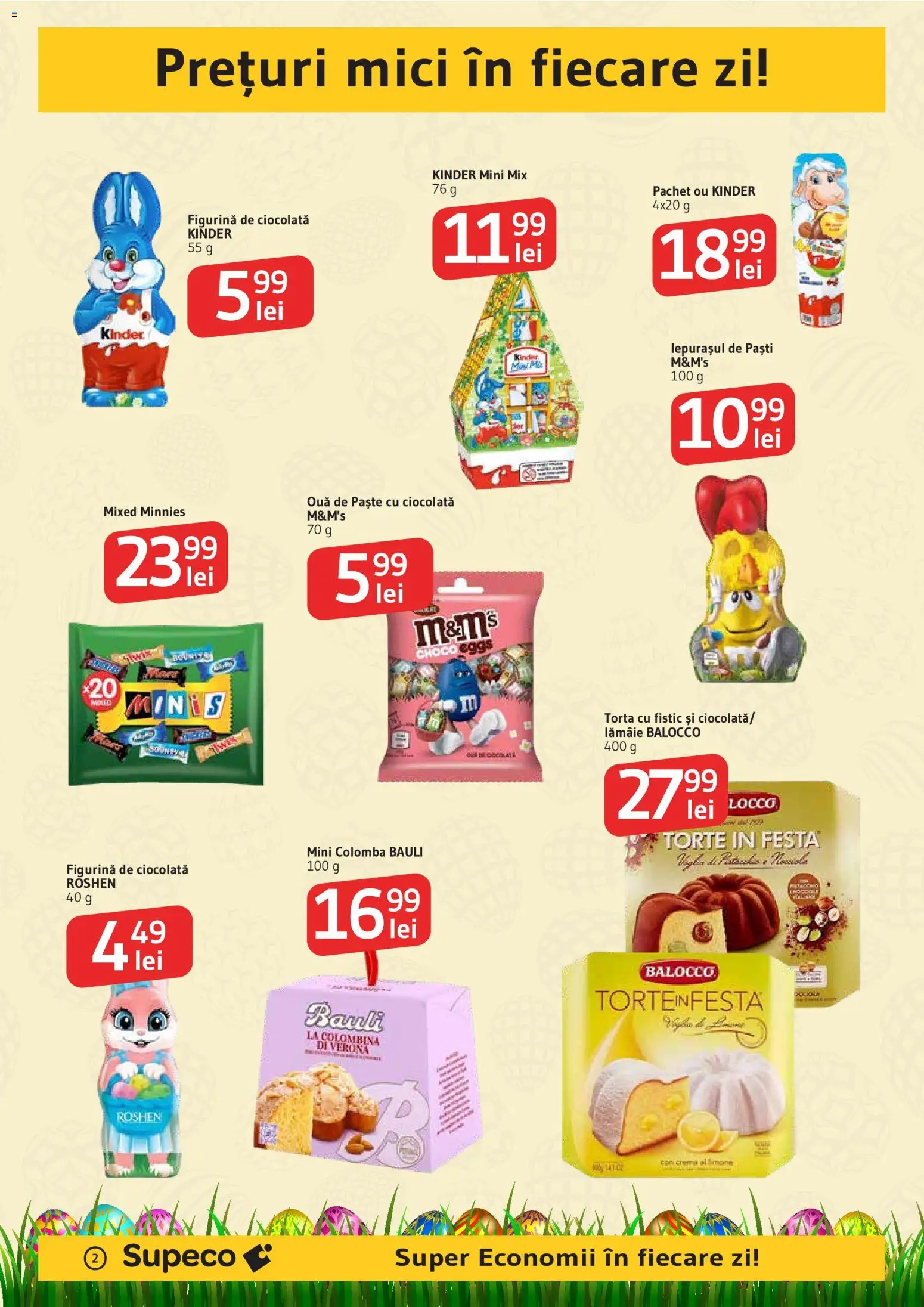 Catalog Supeco 2 - 14 Aprilie 2026 | Pagina 2 | Produse: Mici, Ciocolată, Paste, Lămâie