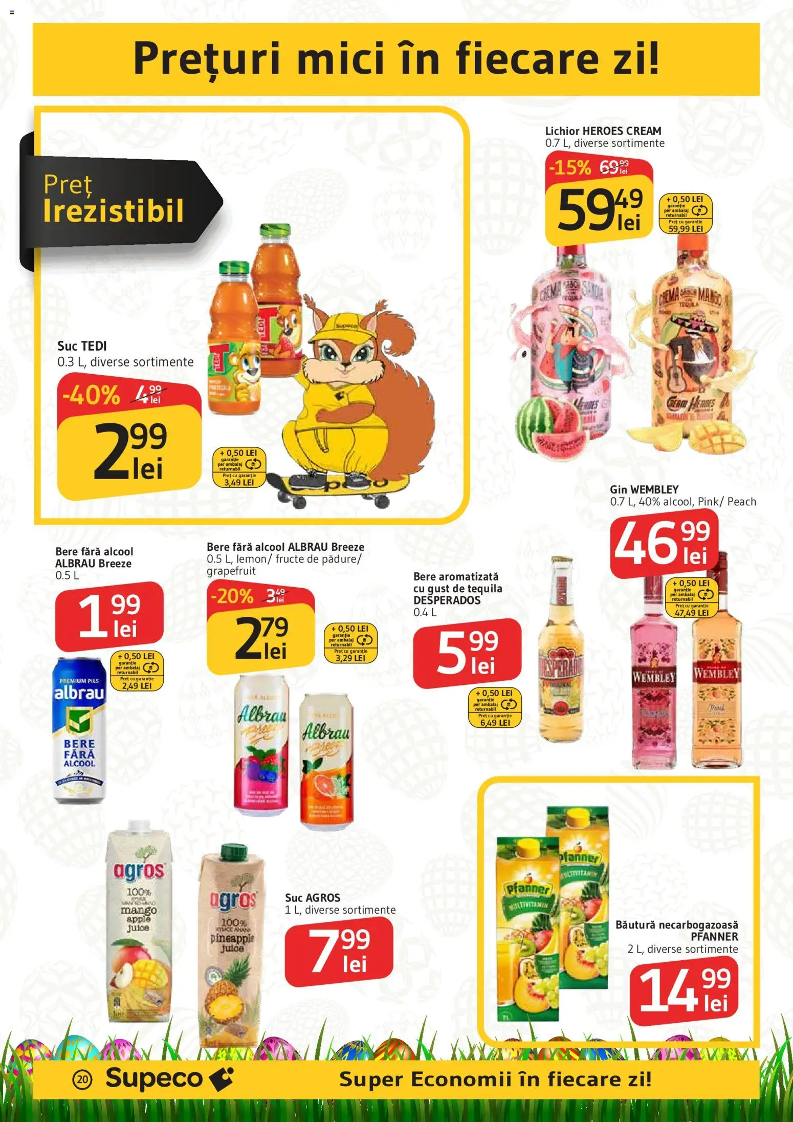 Catalog Supeco 2 - 14 Aprilie 2026 | Pagina 20 | Produse: Mici, Lichior, Bere, Fructe