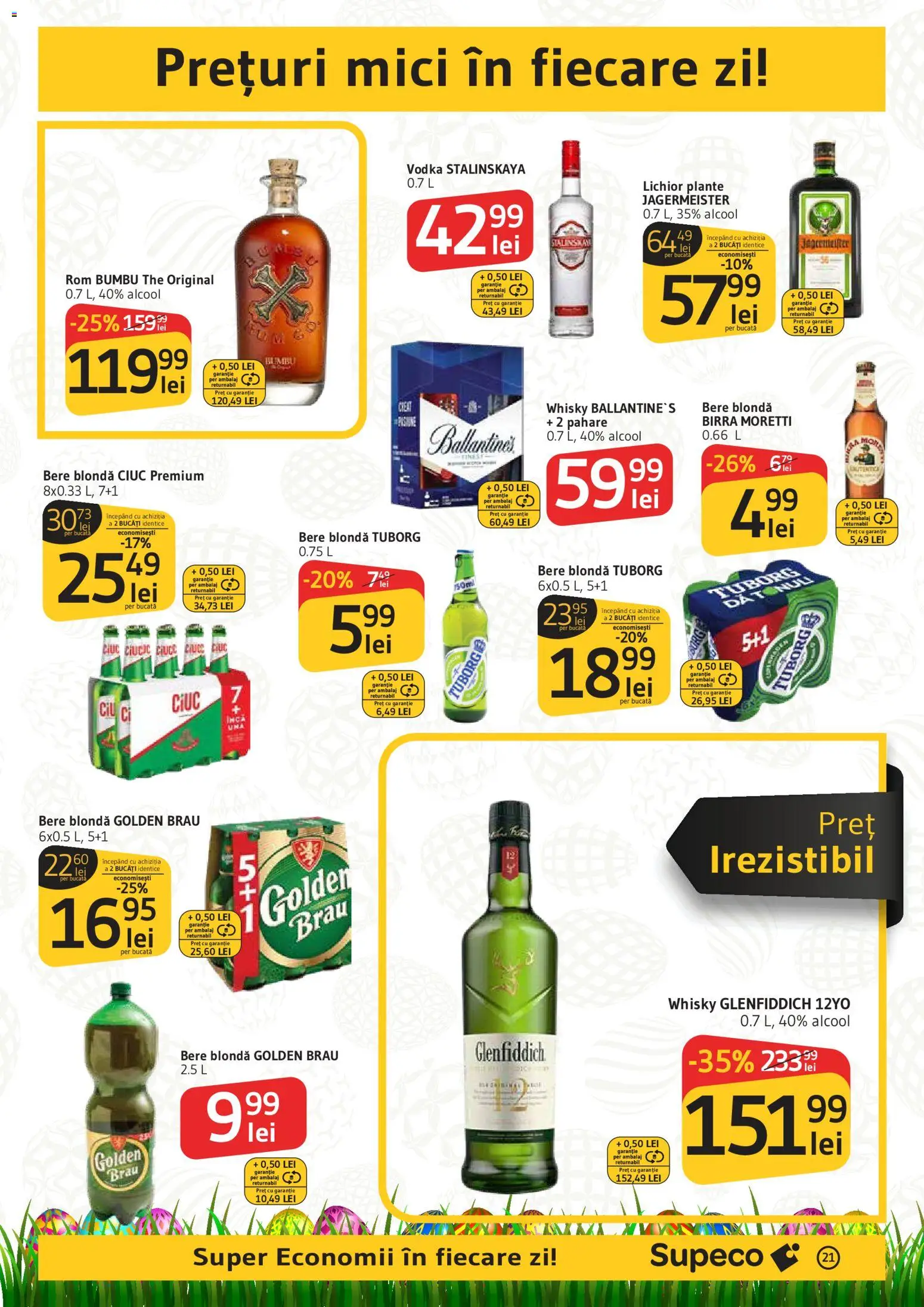 Catalog Supeco 2 - 14 Aprilie 2026 | Pagina 21 | Produse: Mici, Lichior, Bere, Vodka