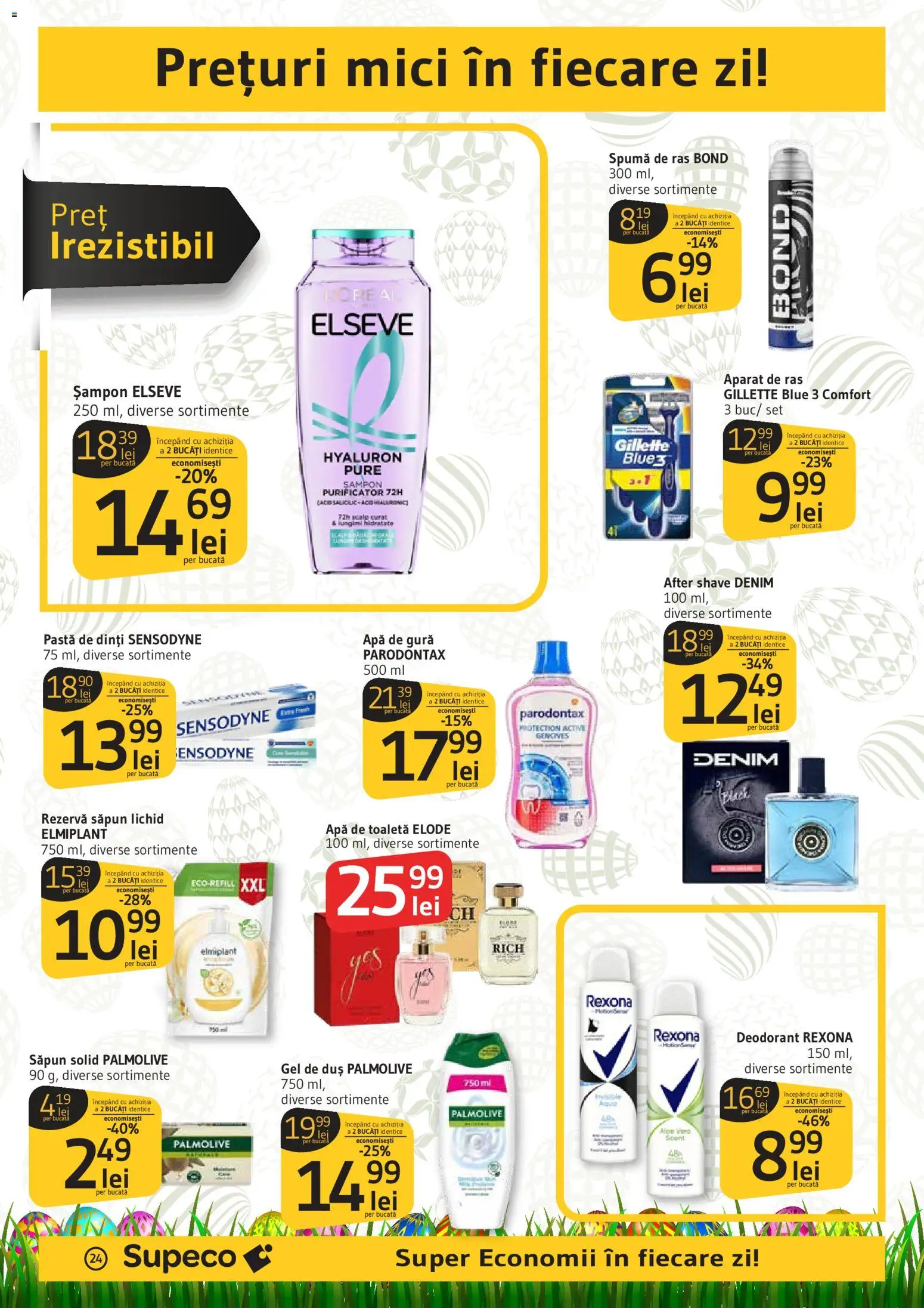 Catalog Supeco 2 - 14 Aprilie 2026 | Pagina 24 | Produse: Mici, Săpun, Deodorant, Pastă de dinți