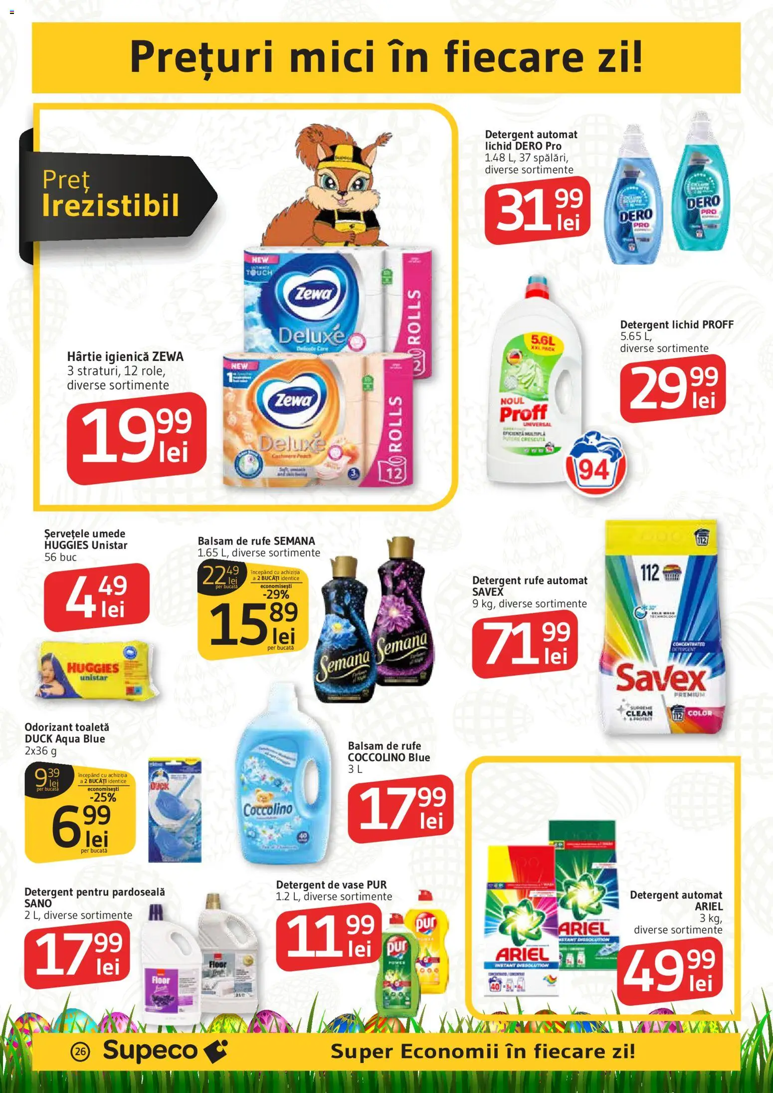 Catalog Supeco 2 - 14 Aprilie 2026 | Pagina 26 | Produse: Mici, Balsam, Detergent, Odorizant toaletă