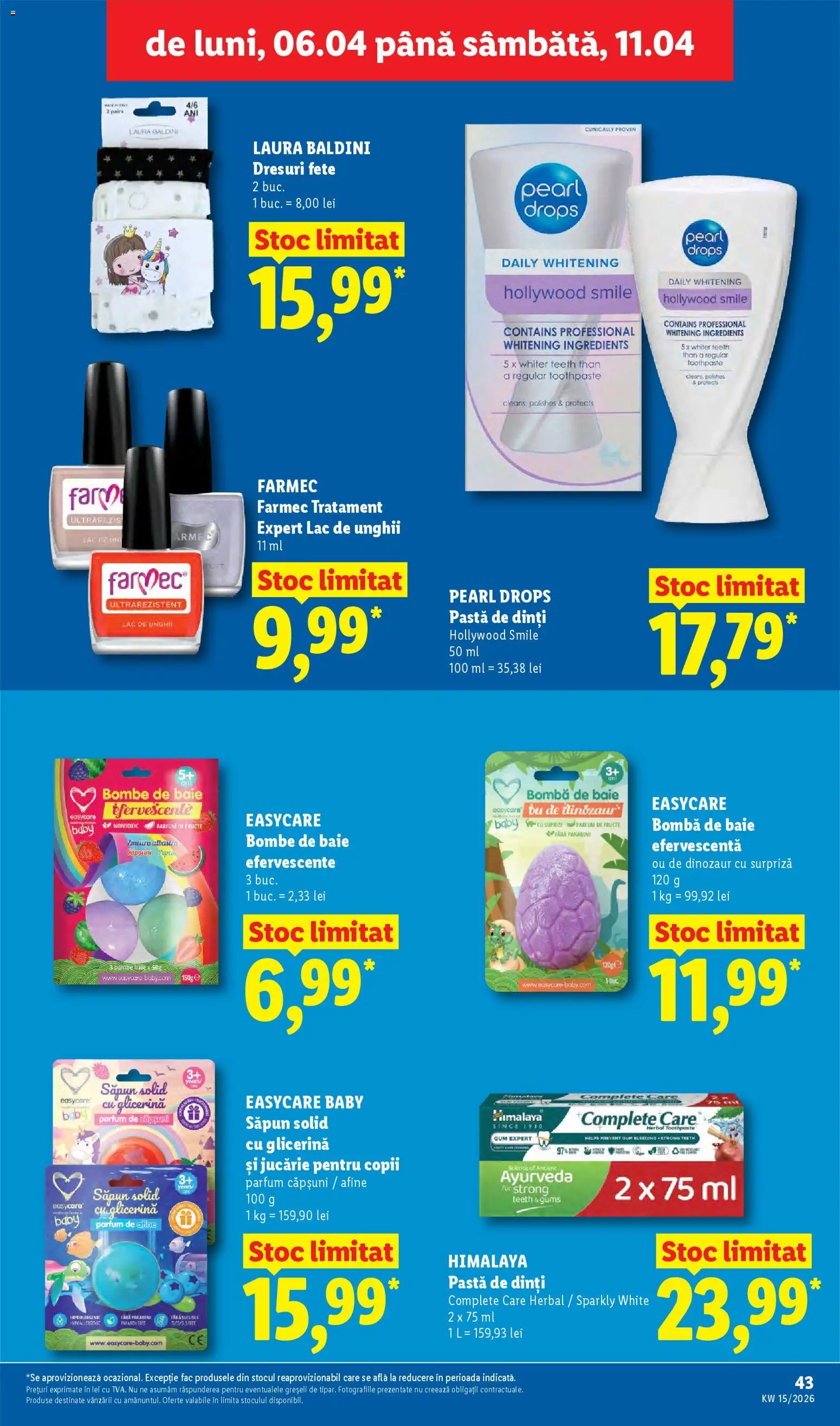 Catalog LIDL 6 - 10 Aprilie 2026 | Pagina 43
