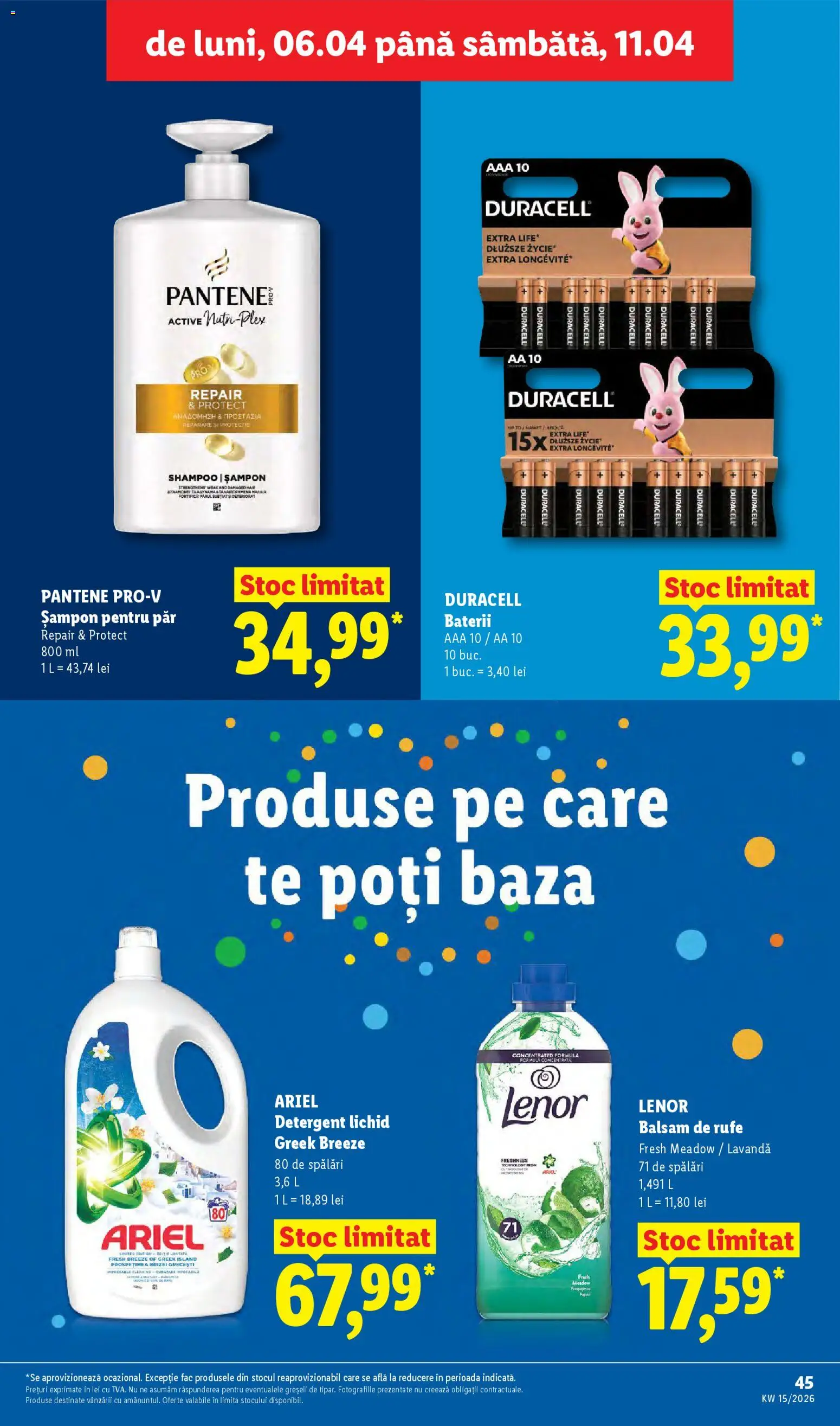 Catalog LIDL 6 - 10 Aprilie 2026 | Pagina 45