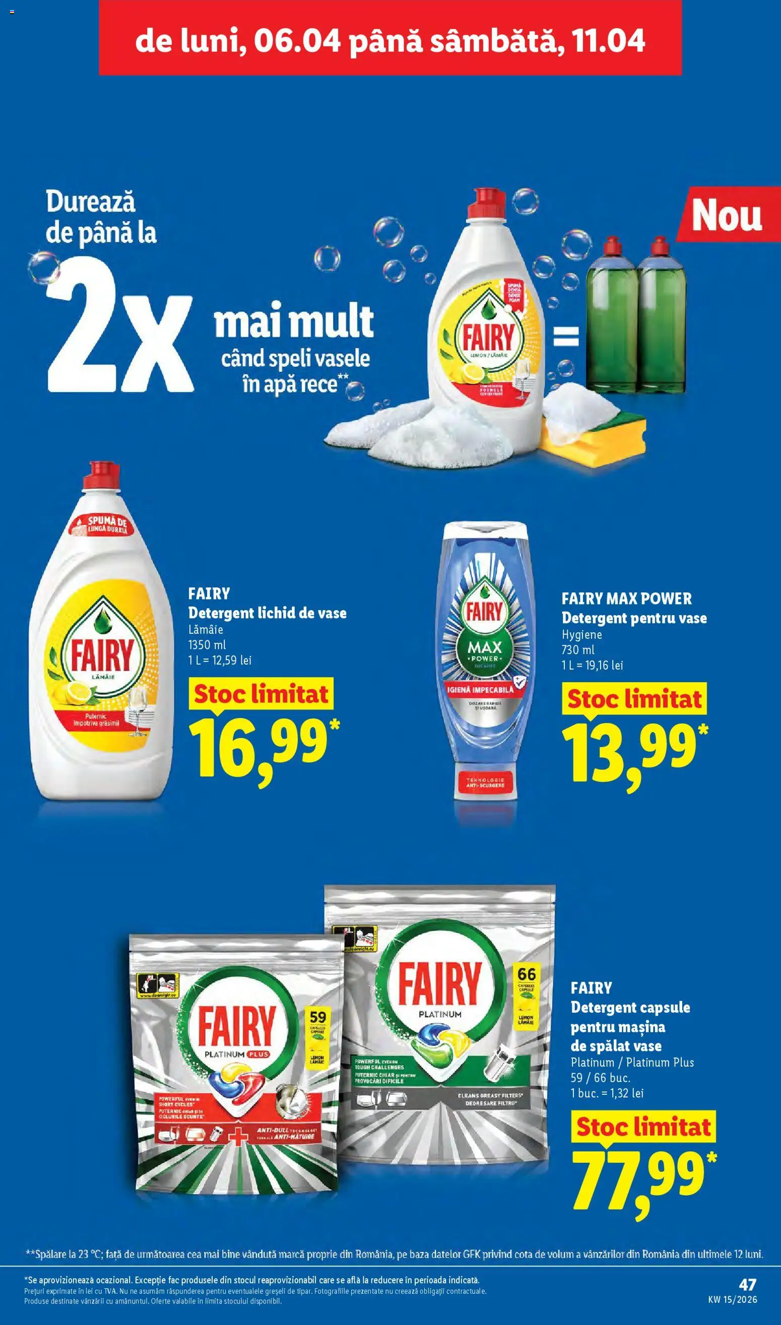 Catalog LIDL 6 - 10 Aprilie 2026 | Pagina 47