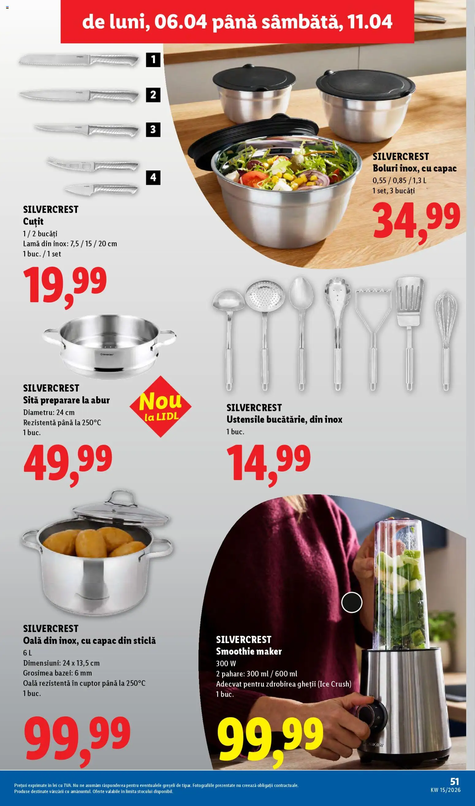 Catalog LIDL 6 - 10 Aprilie 2026 | Pagina 51