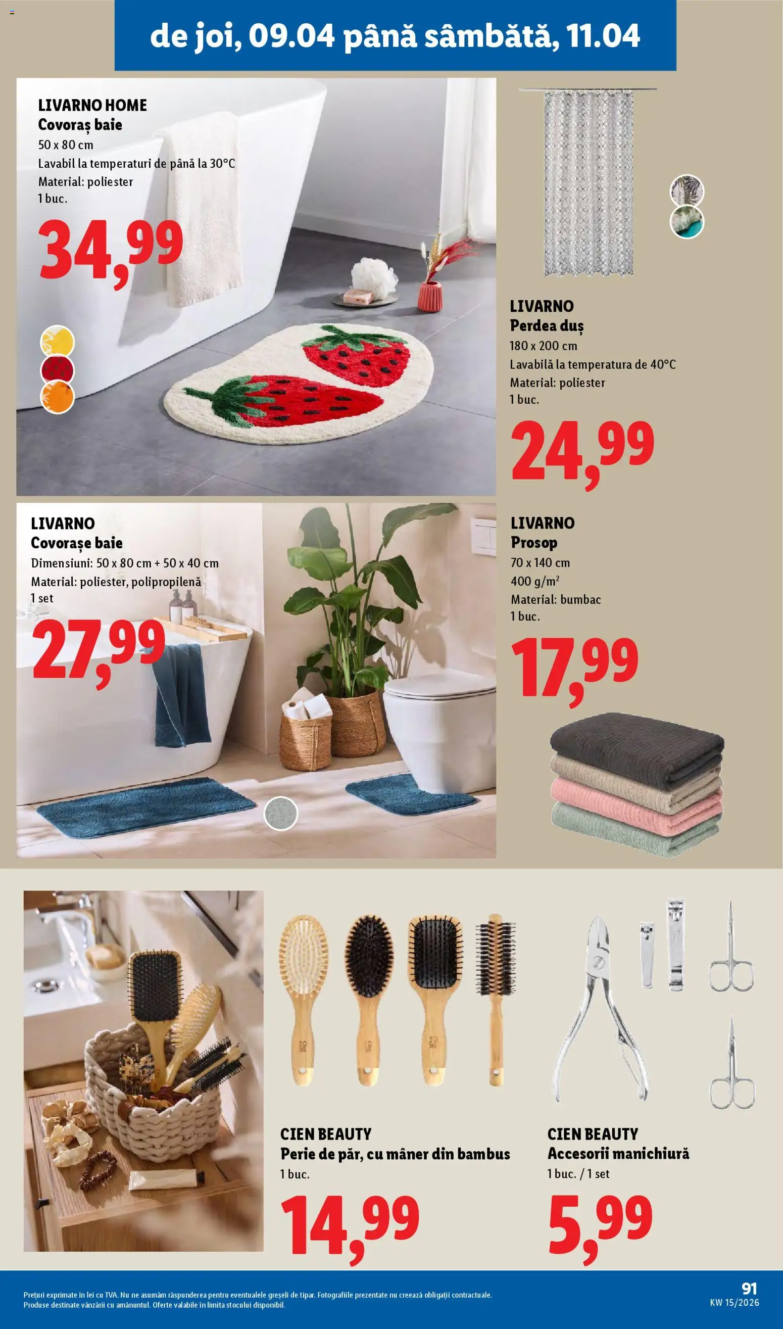 Catalog LIDL 6 - 10 Aprilie 2026 | Pagina 91